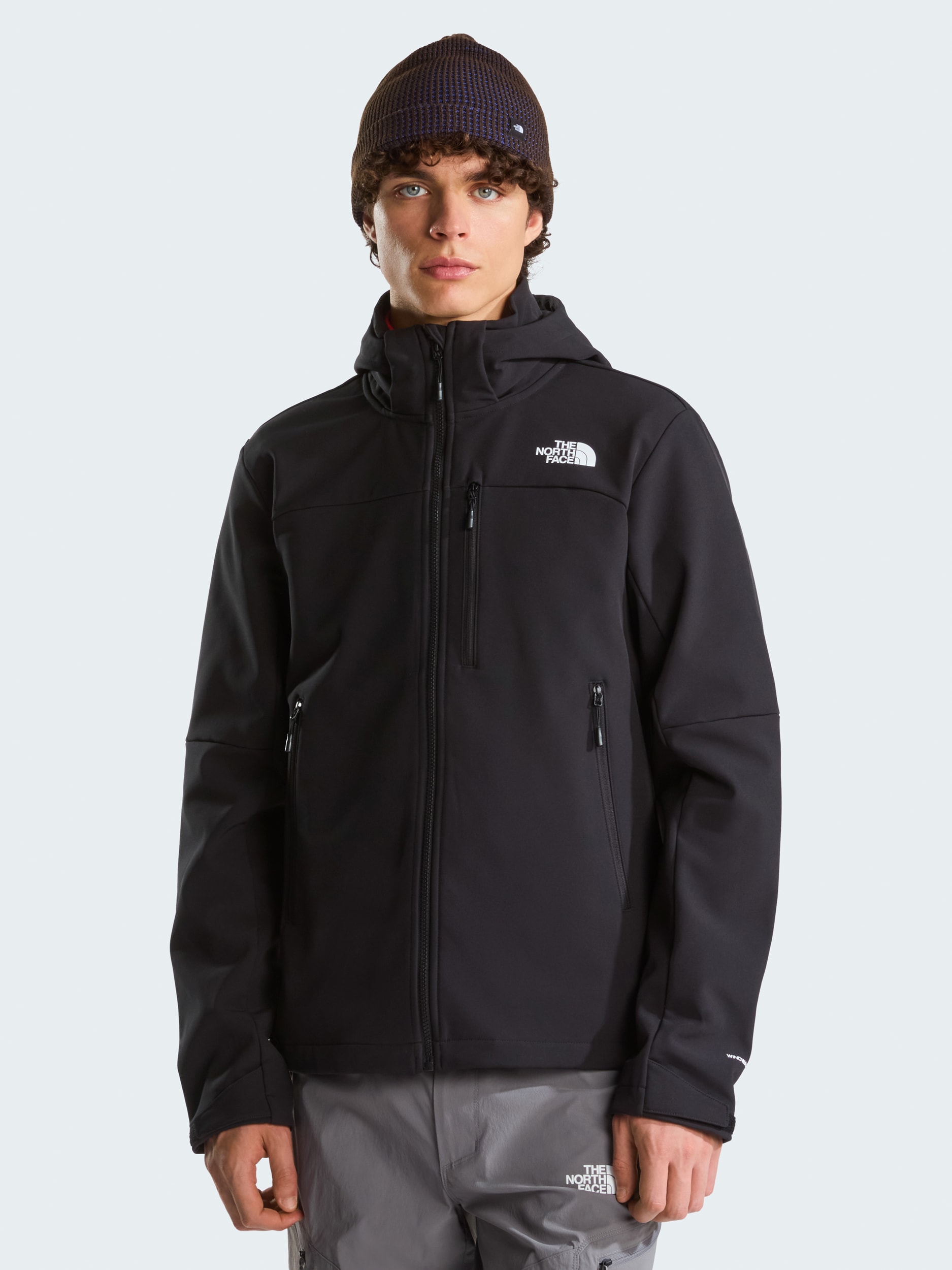 
THE NORTH FACE, 
M DIABLO SOFTSHELL DETACHABLE HOOD, 
Detail 1
