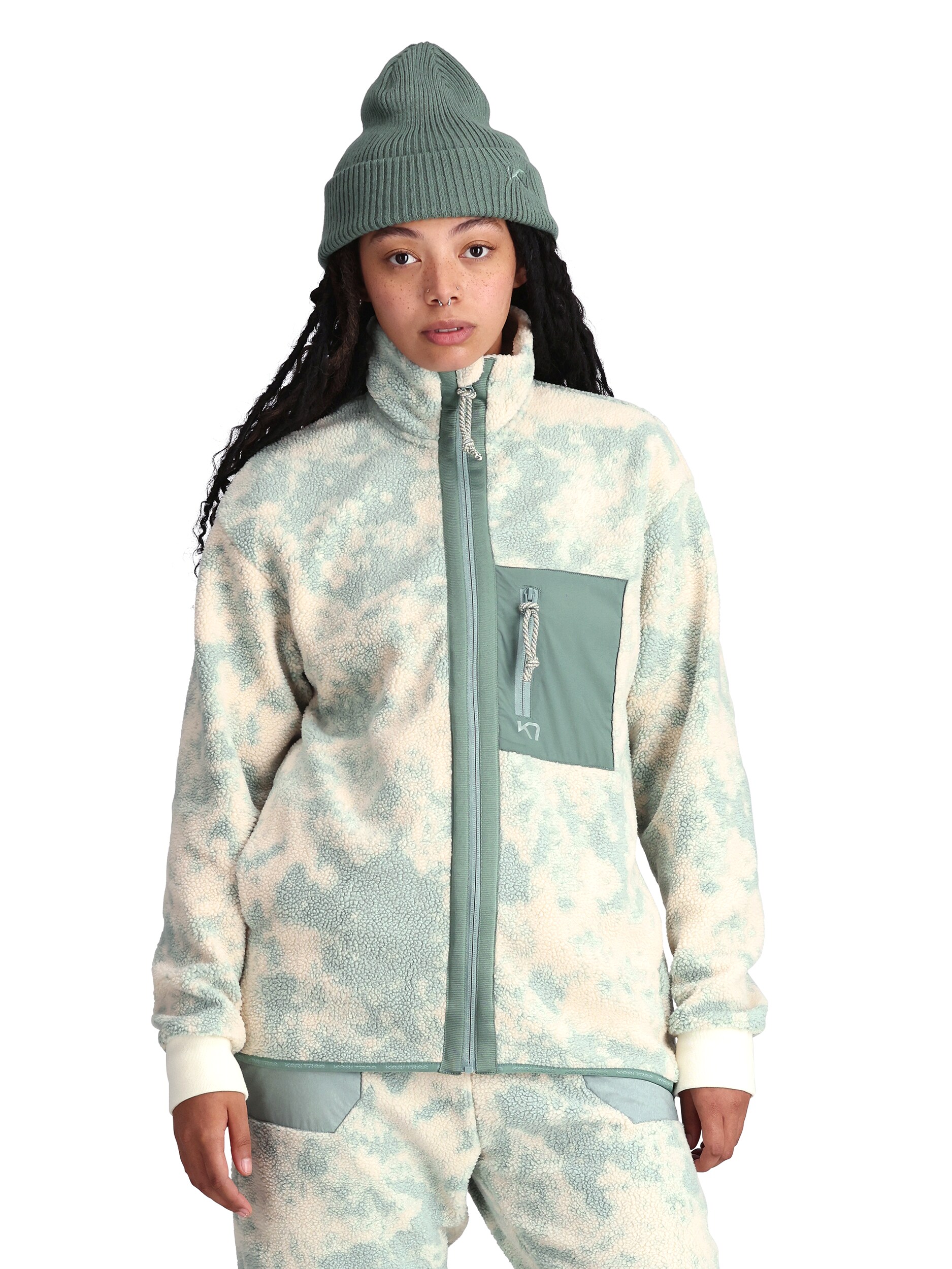 
KARI TRAA, 
ANE PILE JACKET WOMEN, 
Detail 1
