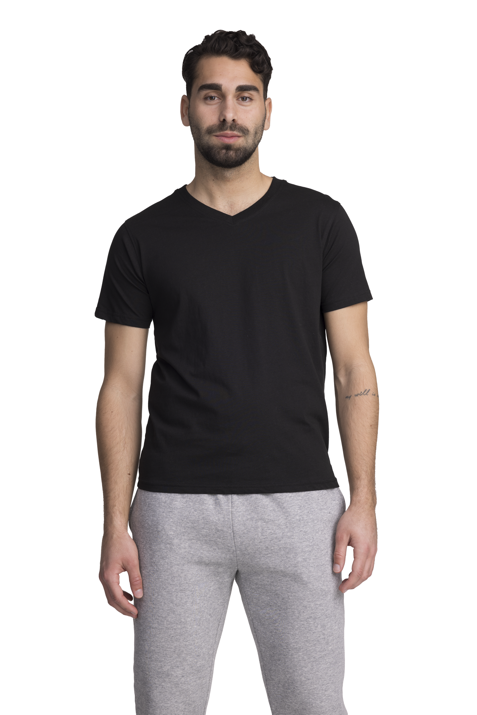 
TAKEOFF, 
So Basic V-Neck T, 
Detail 1
