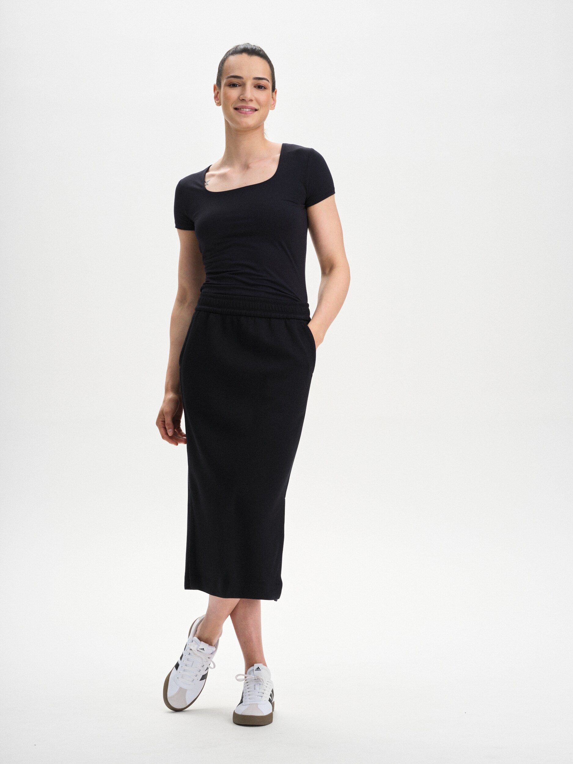 SOC, W SOFT SQUARE TEE