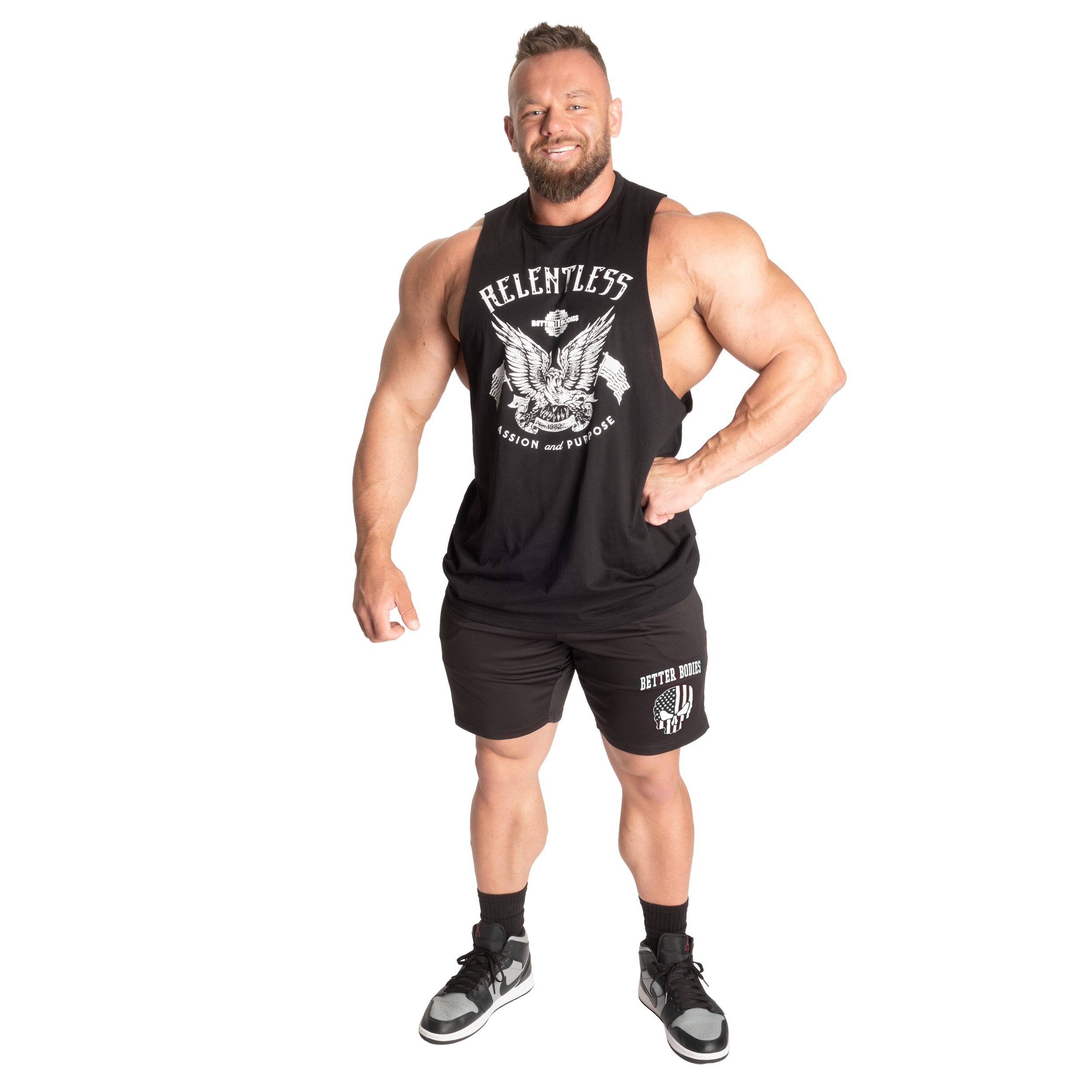 BETTER BODIES, M Skull Function Shorts