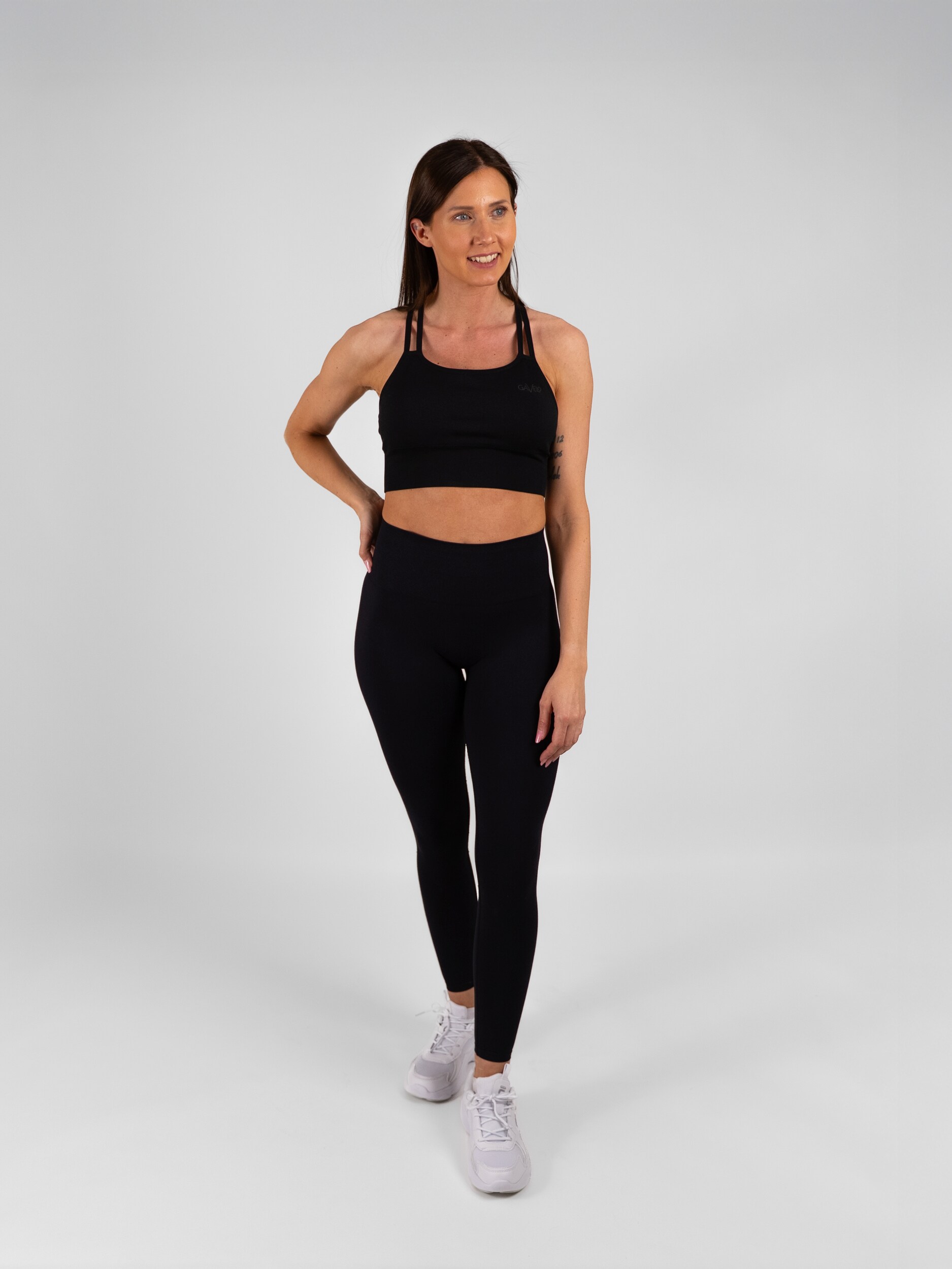 GAVELO, GAVELO SEAMLESS BOOSTER TIGHTS BLACK