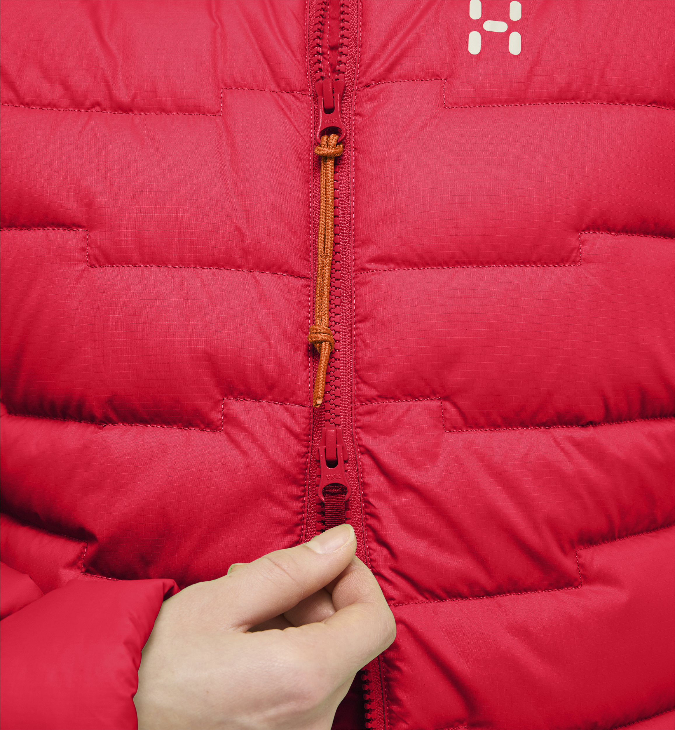 HAGL&Ouml;FS, Roc Flash Down Hood Women