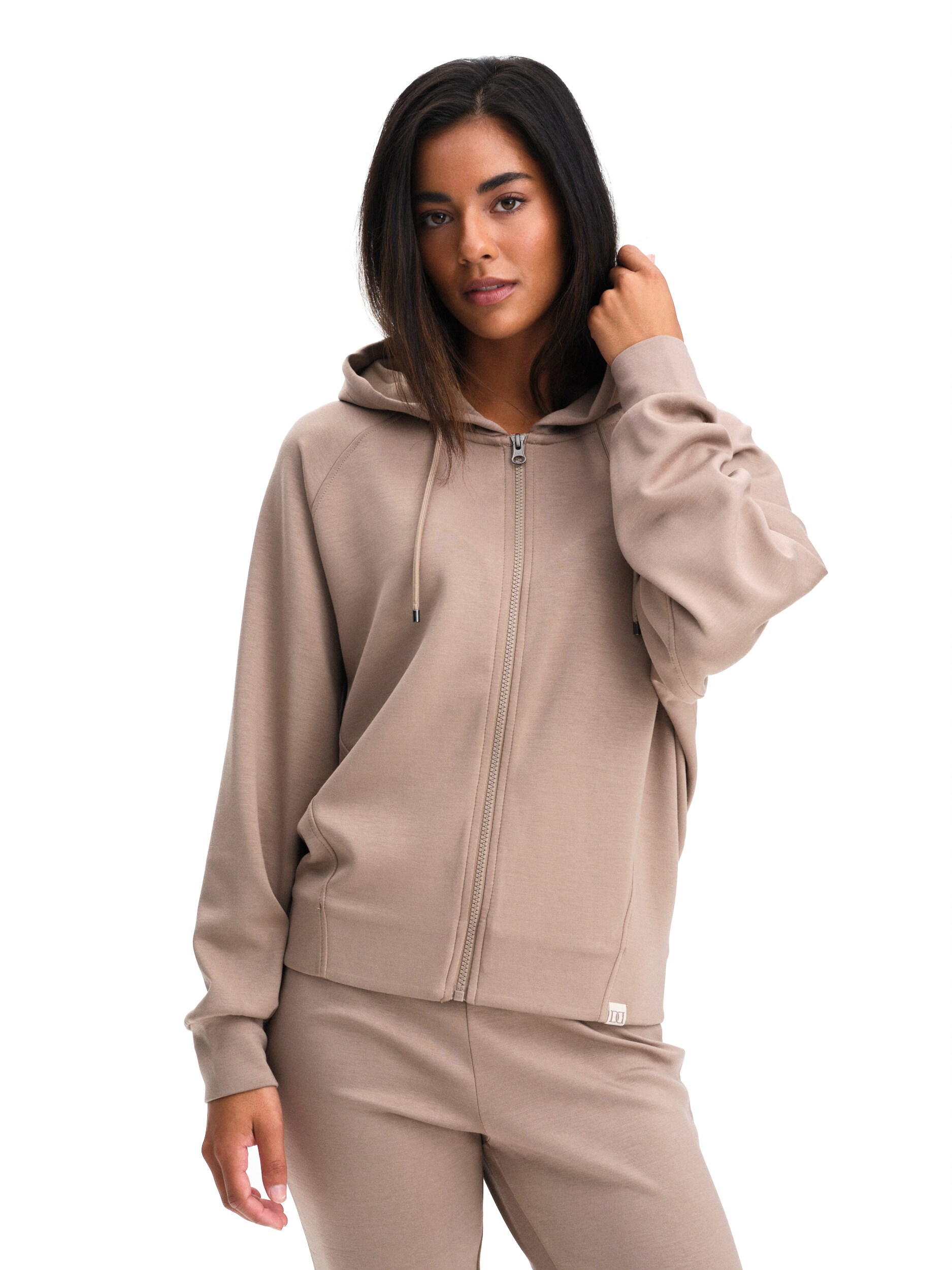 
LE DON DE VIE, 
LOUNGE OVERSIZE HOODIE W, 
Detail 1
