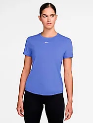 NIKE ONE CLASSIC WOMEN'S DRI-FIT SH - SAPPHIRE/WHITE Model01 Small1x1