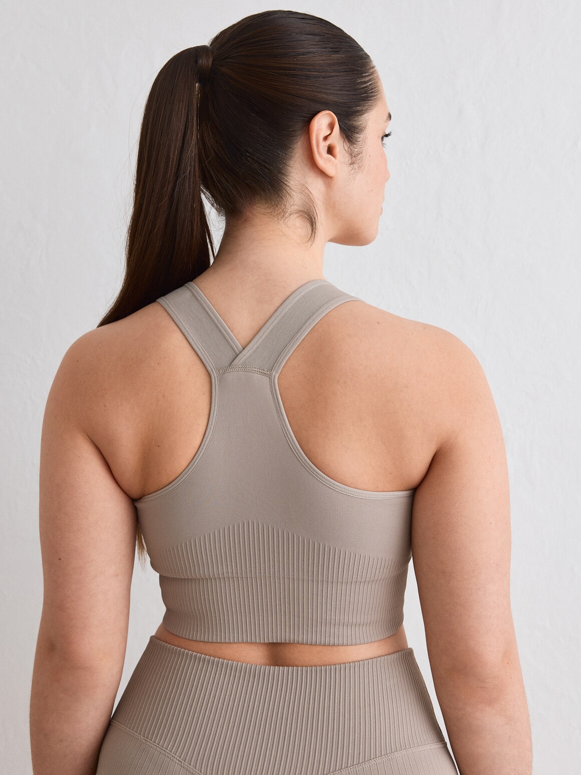 AIM&acute;N, W High Support Ribbed Bra