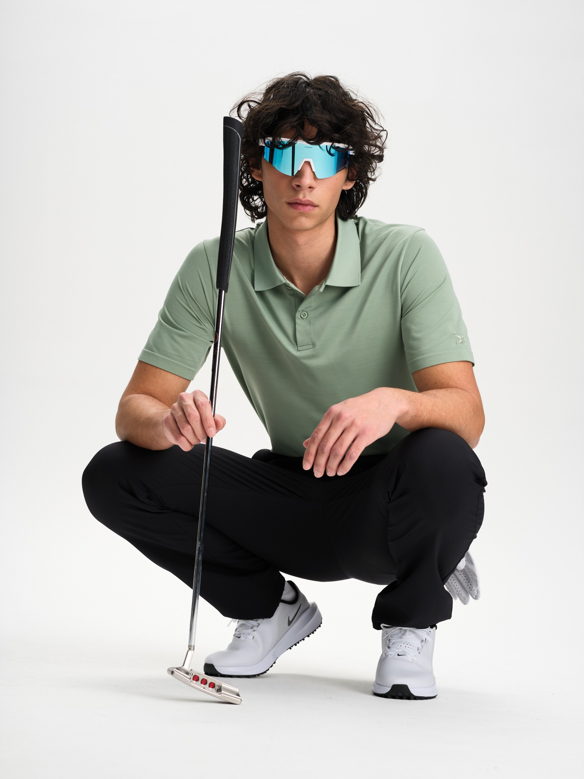 CROSS SPORTSWEAR, M FUNCTION SEAMLESS POLO SHIRT