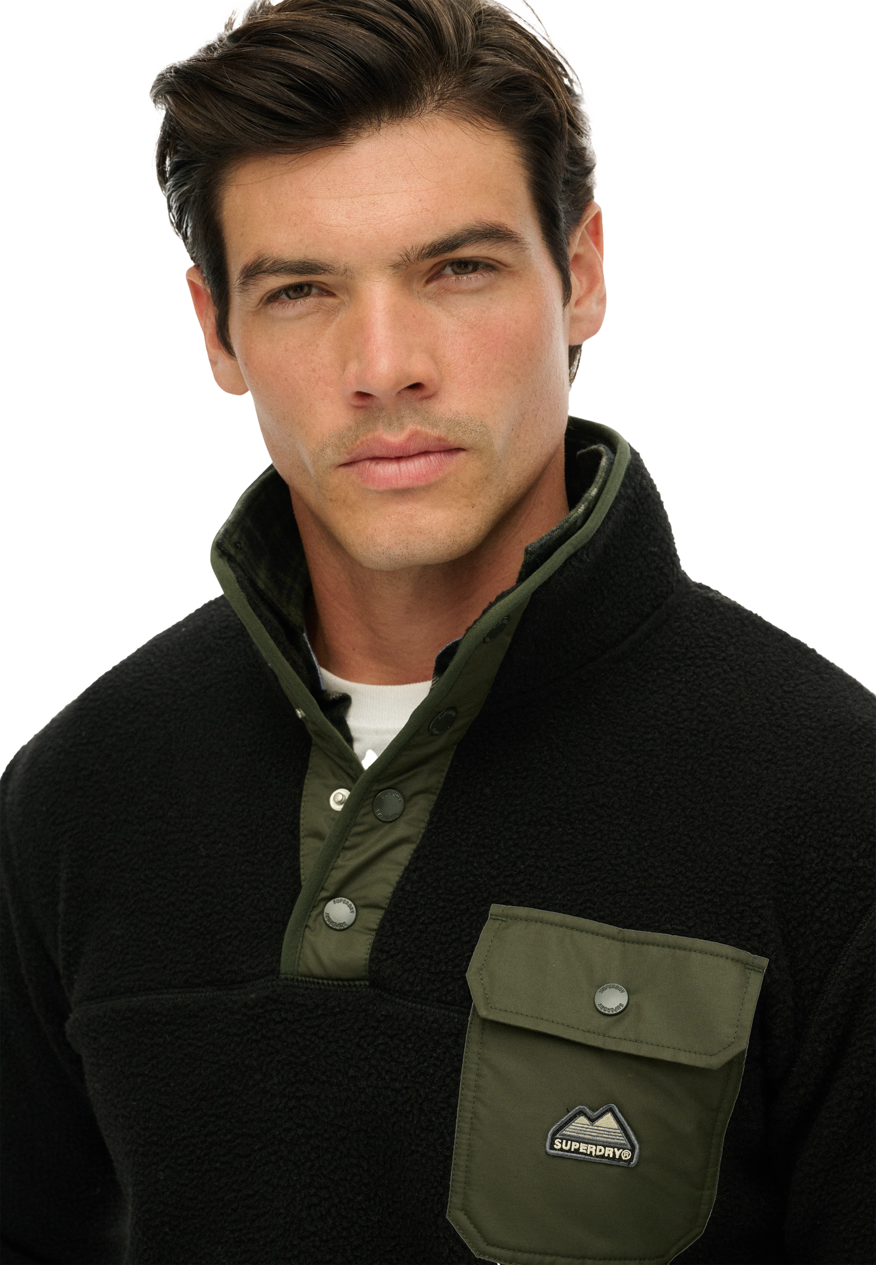 SUPERDRY, M Fuji Fleece &frac12; Zip