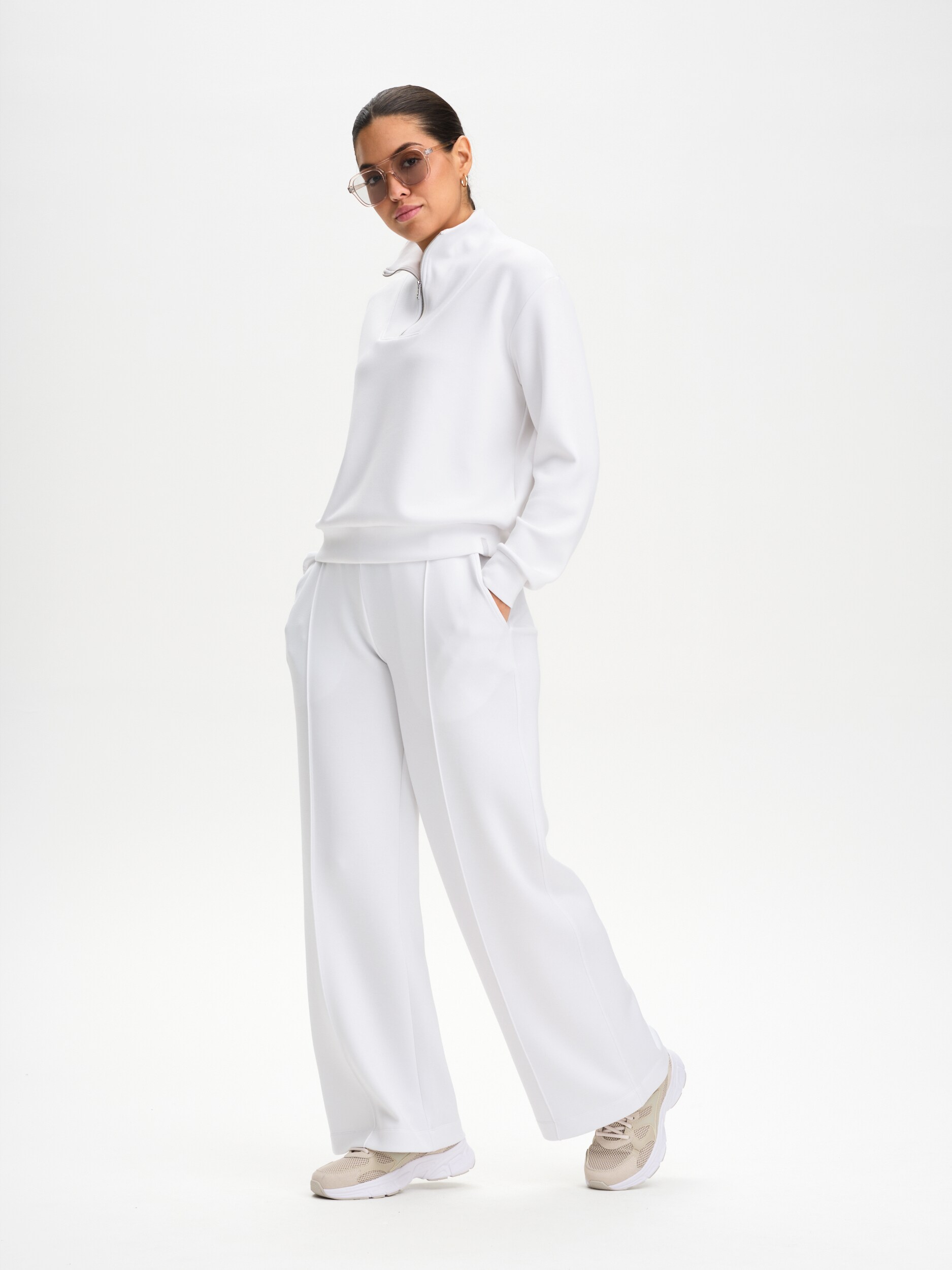 SOC, W SOFT HALF ZIP