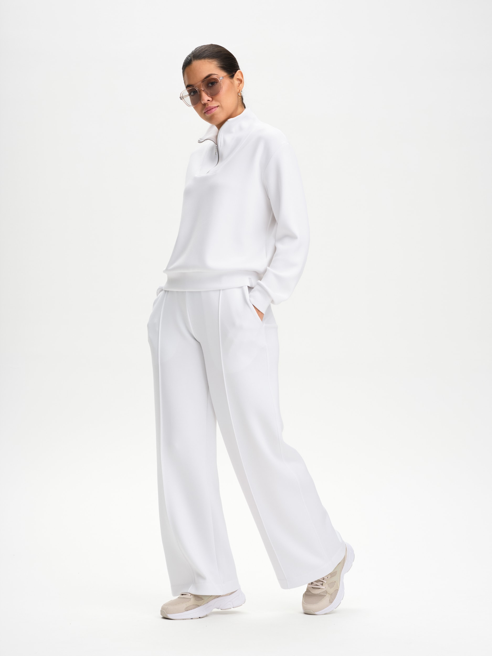 SOC, W SOFT HALF ZIP