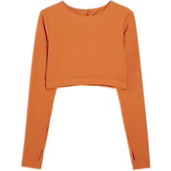 Open Back Long Sleeve - Flamingo Standard Small1x1