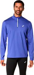 M Core Ls 1/2 Zip Winter Top - Dark Cobalt Model01 Small1x1