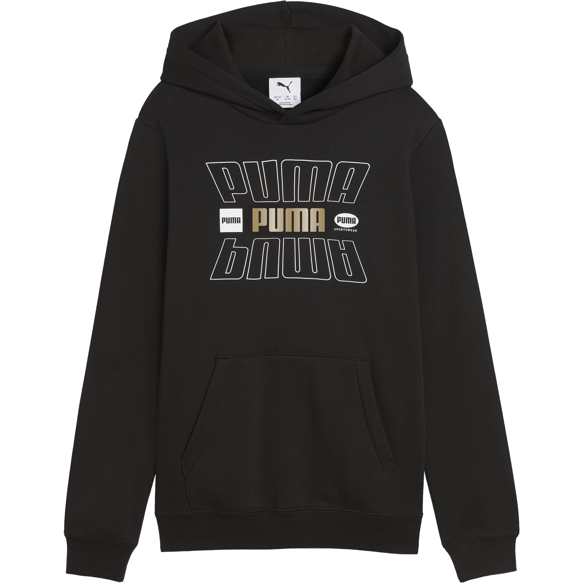 
PUMA, 
Ess Logo Lab Holiday Hoodie Jr, 
Detail 1
