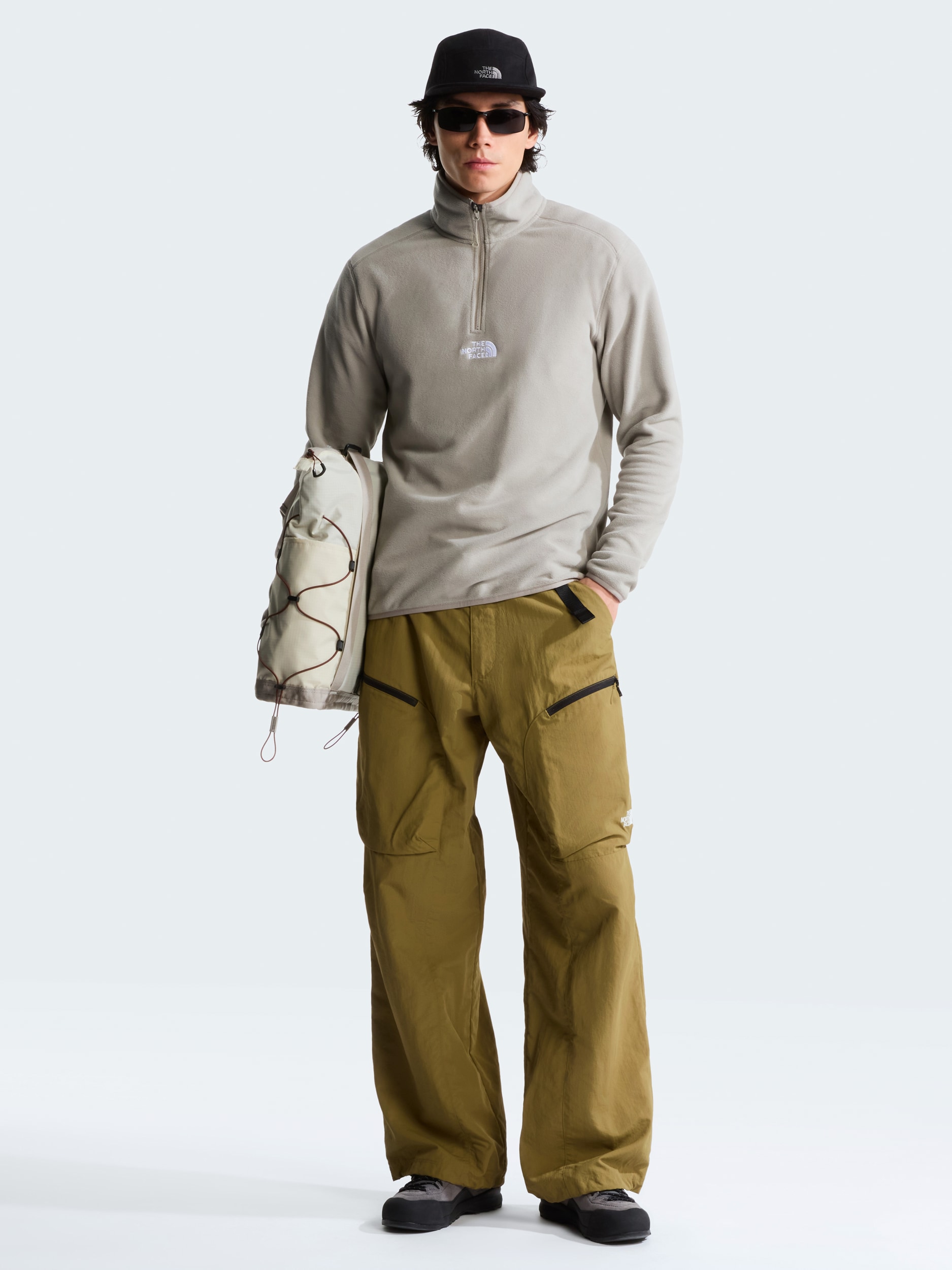 THE NORTH FACE, M GLACIER 1/4 ZIP FLEECE
