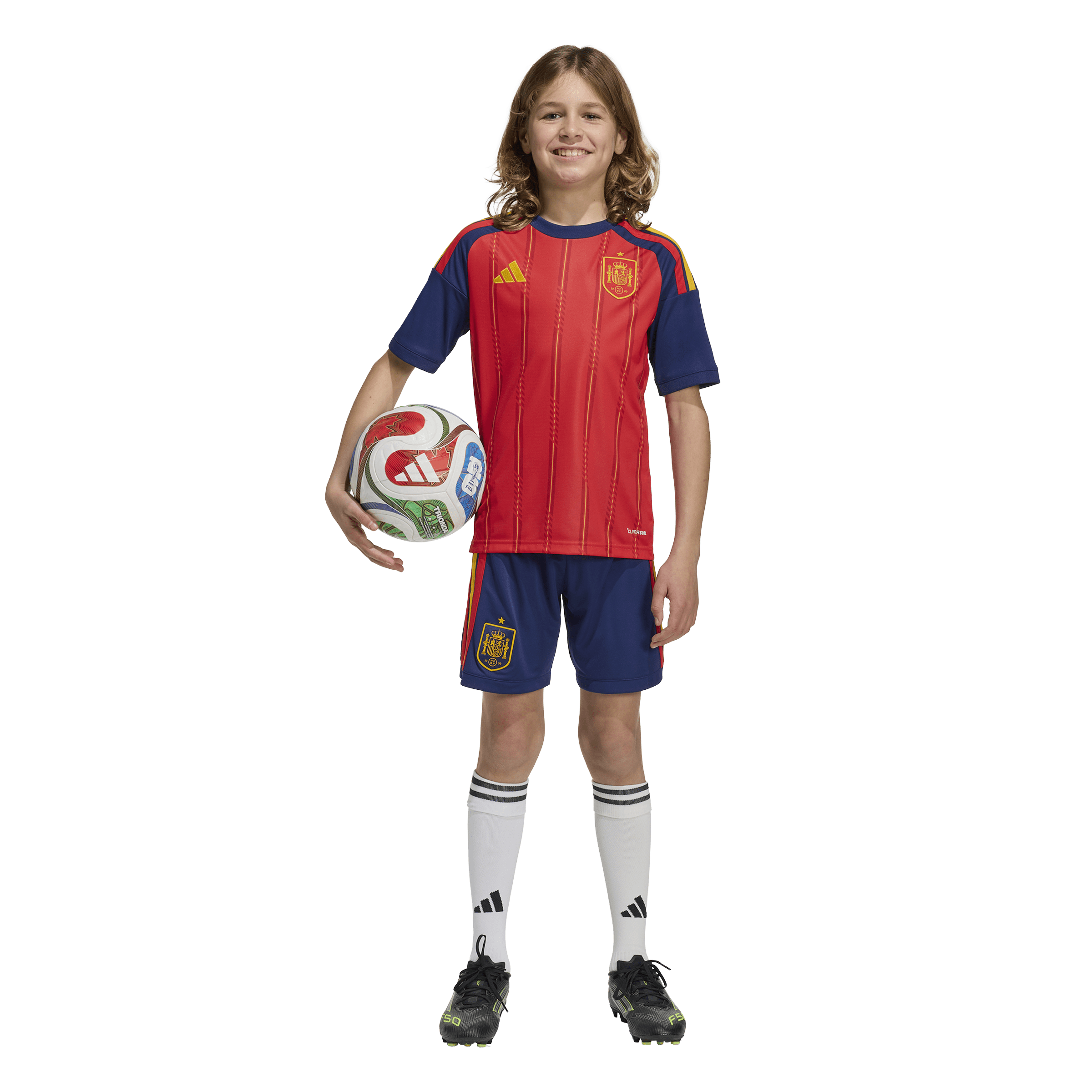 ADIDAS, Spain 26 Home Youth Kit