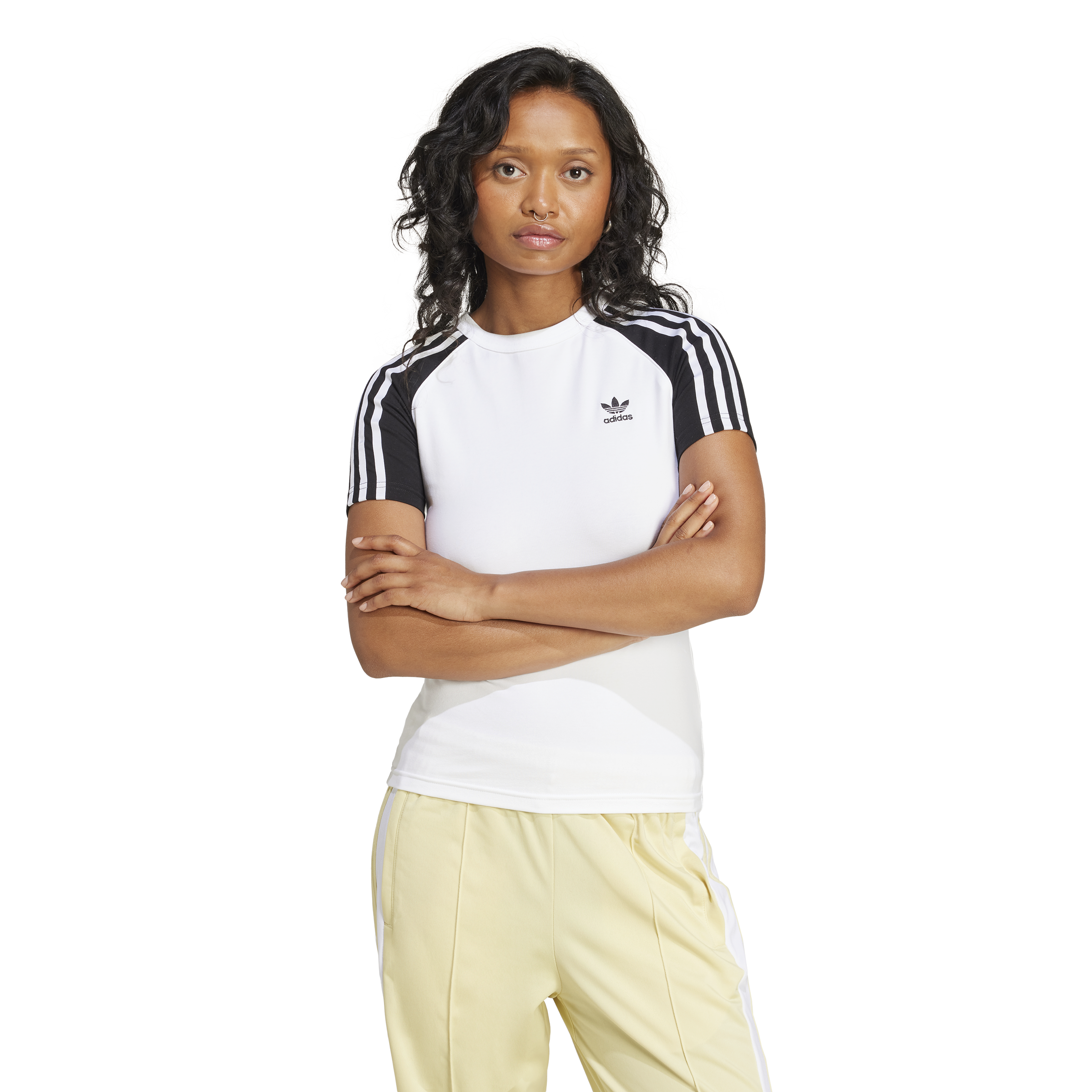 
ADIDAS ORIGINALS, 
W 3S Slim Tee, 
Detail 1
