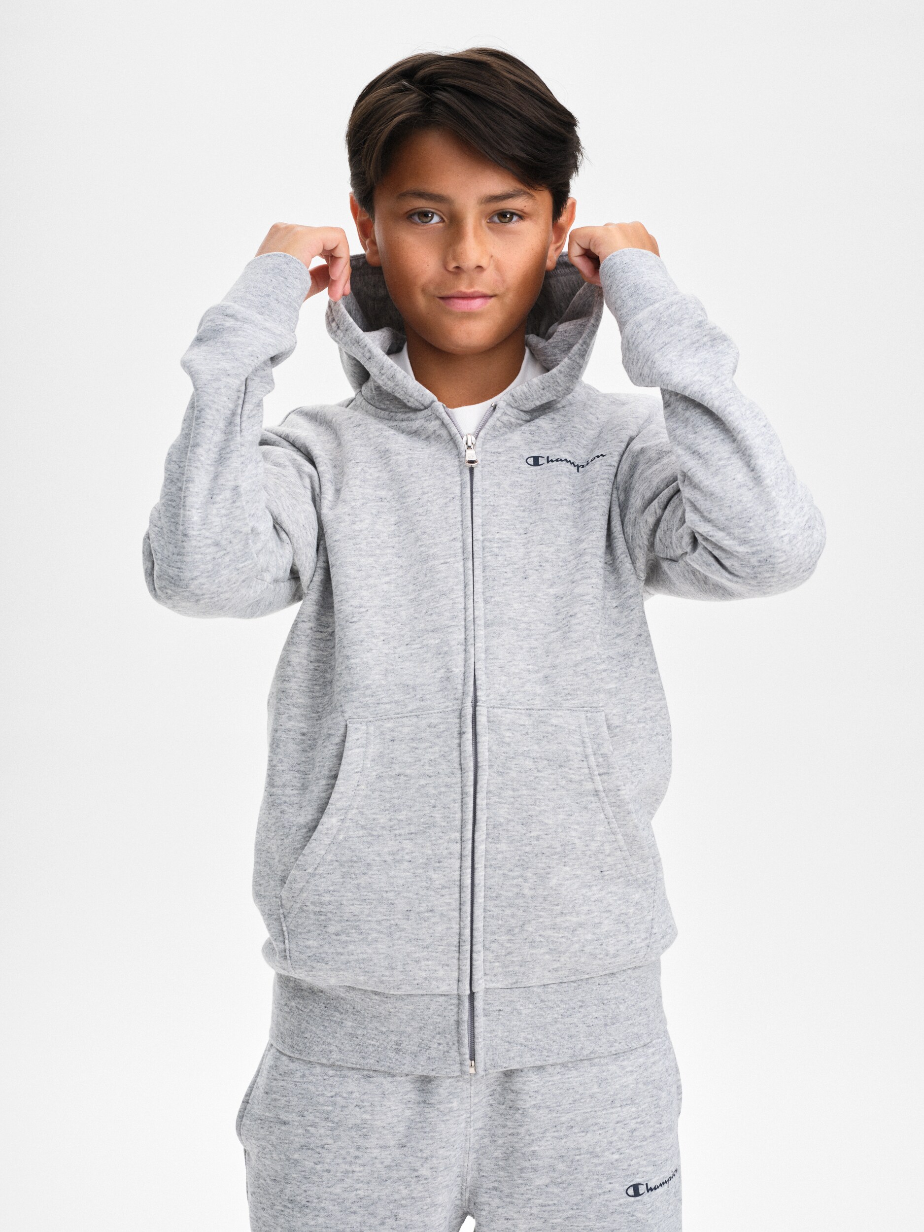 
CHAMPION, 
J HOODED FULL ZIP SWEATSHIRT, 
Detail 1
