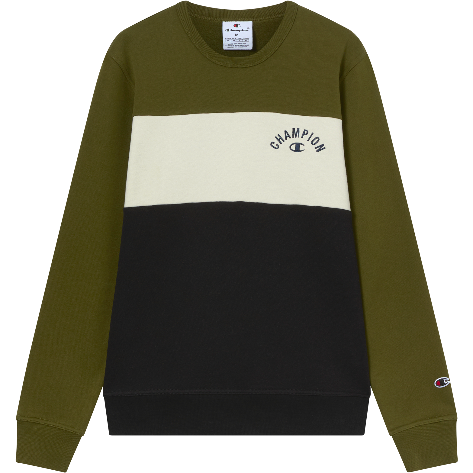 CHAMPION, Sweatshirt Icons Crewneck M