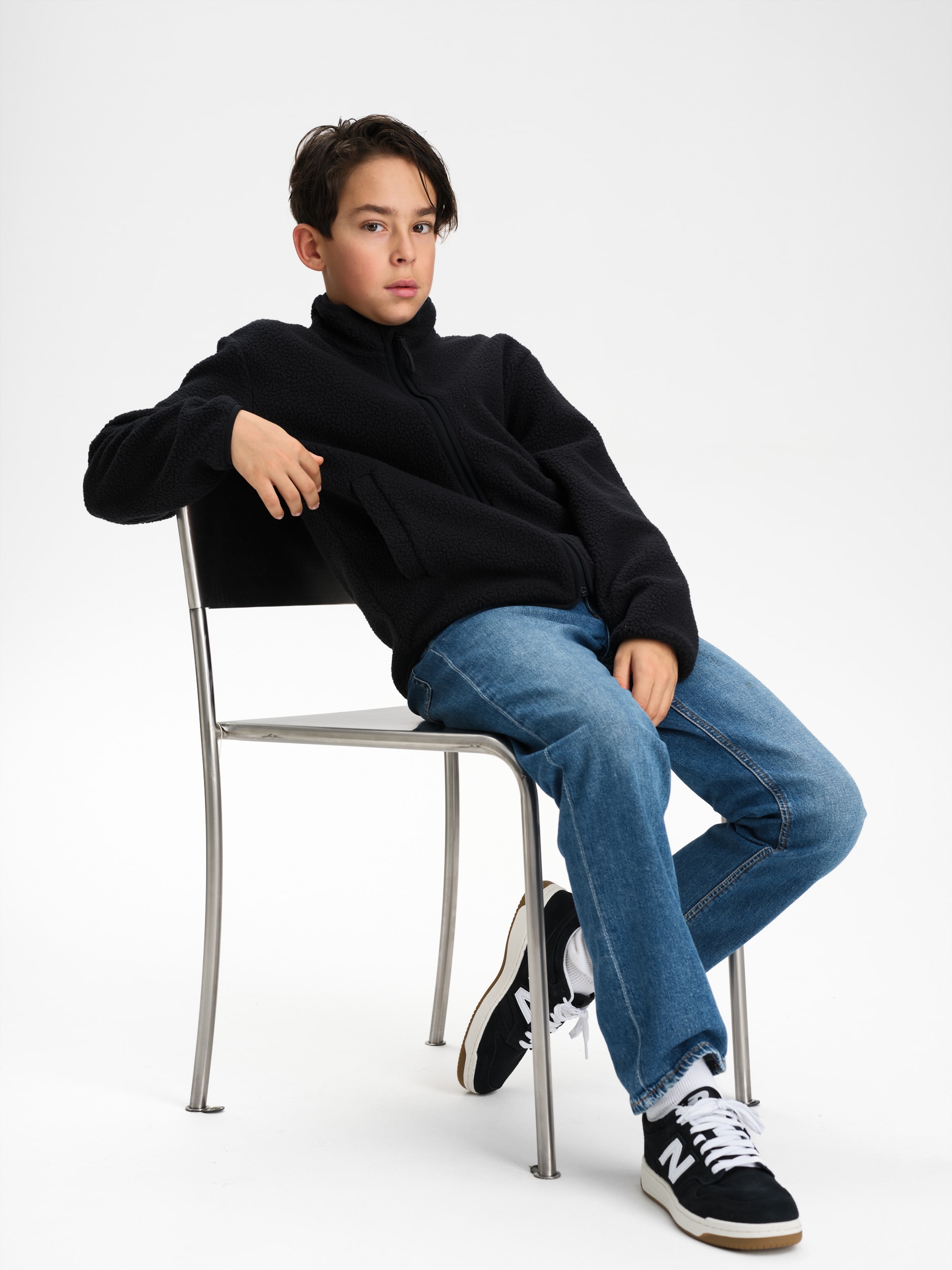 EVEREST, J Pile Zip Shirt