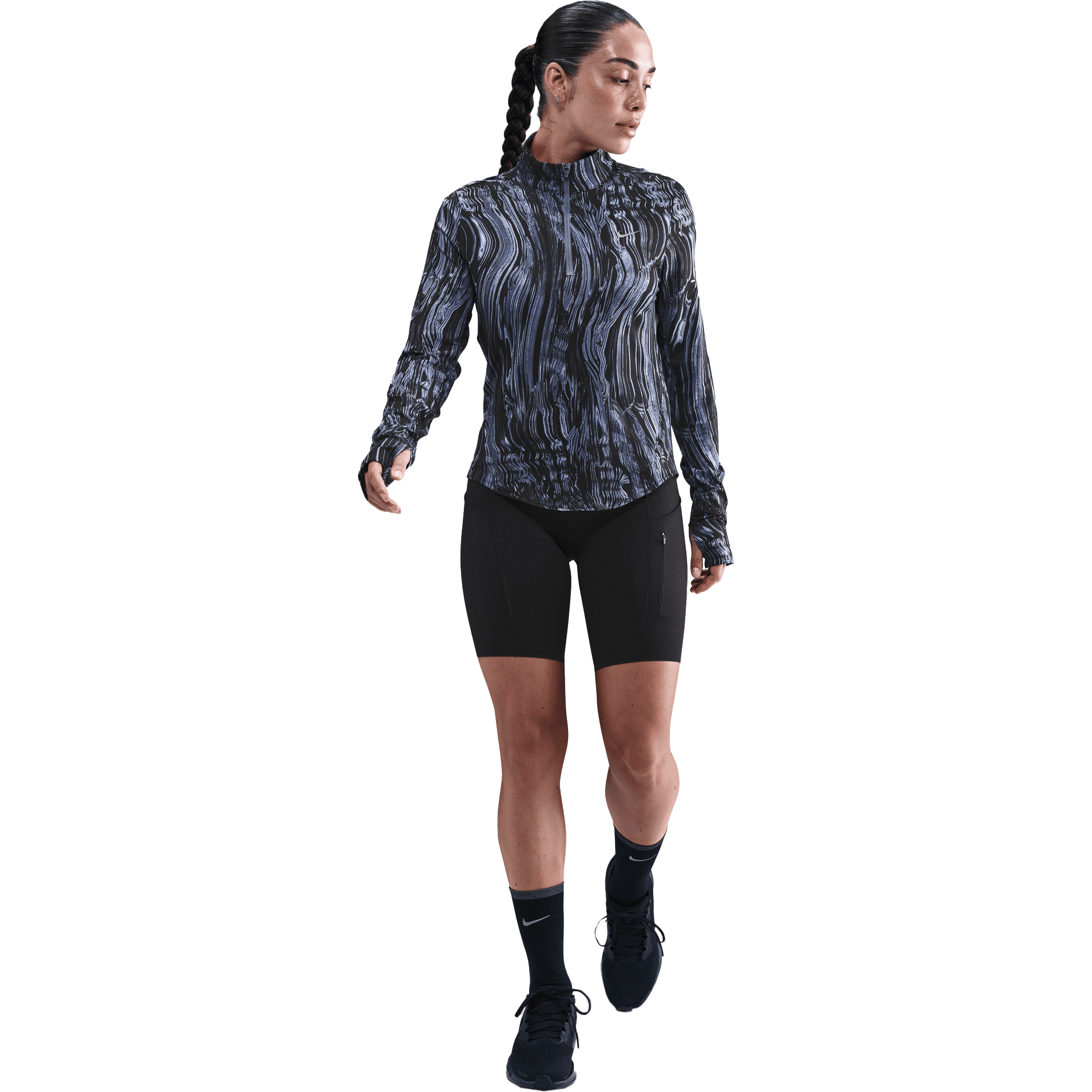 NIKE, W Swift Top Dri-FIT Half Zip