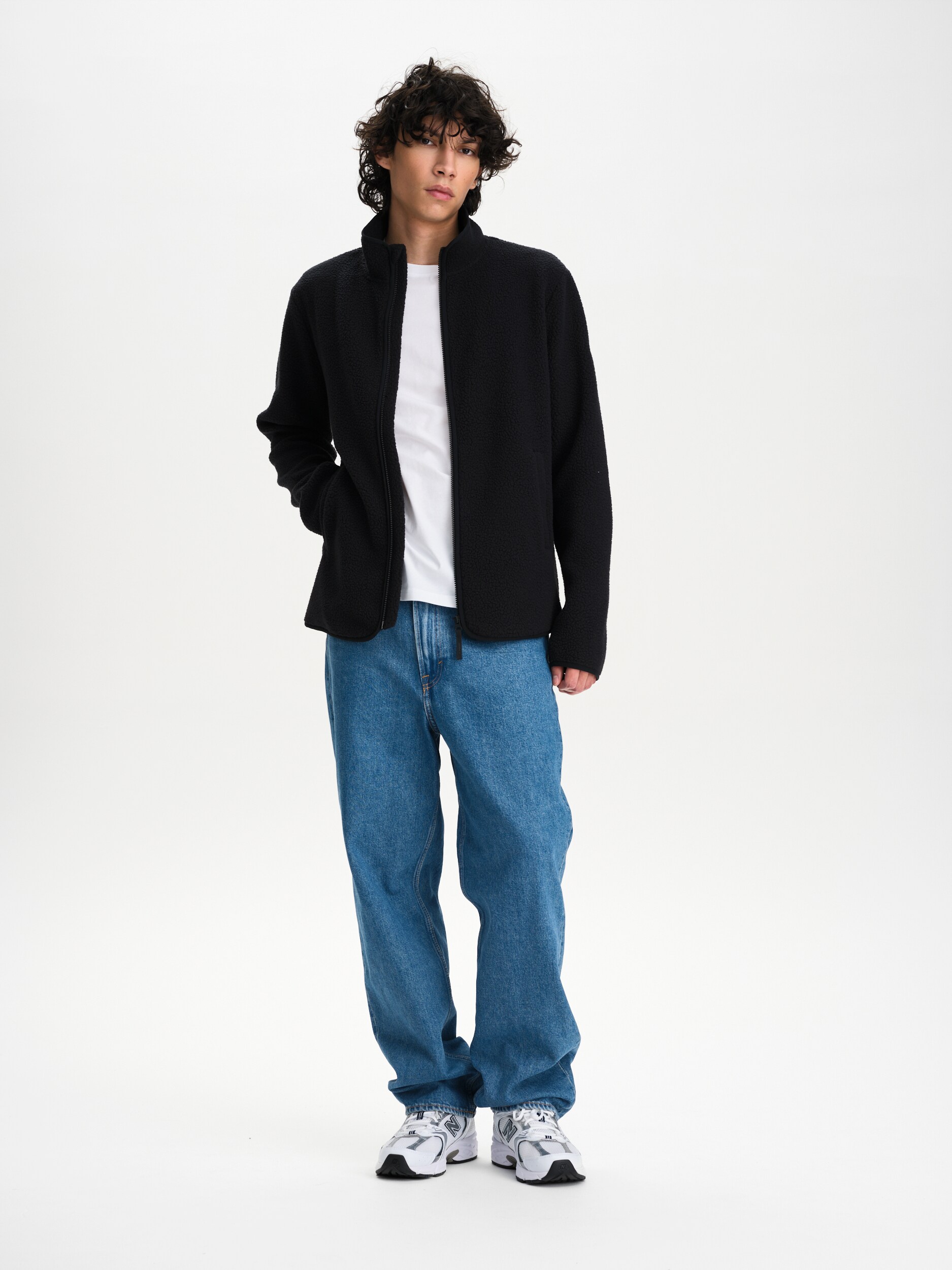 EVEREST, M Pile Zip Shirt