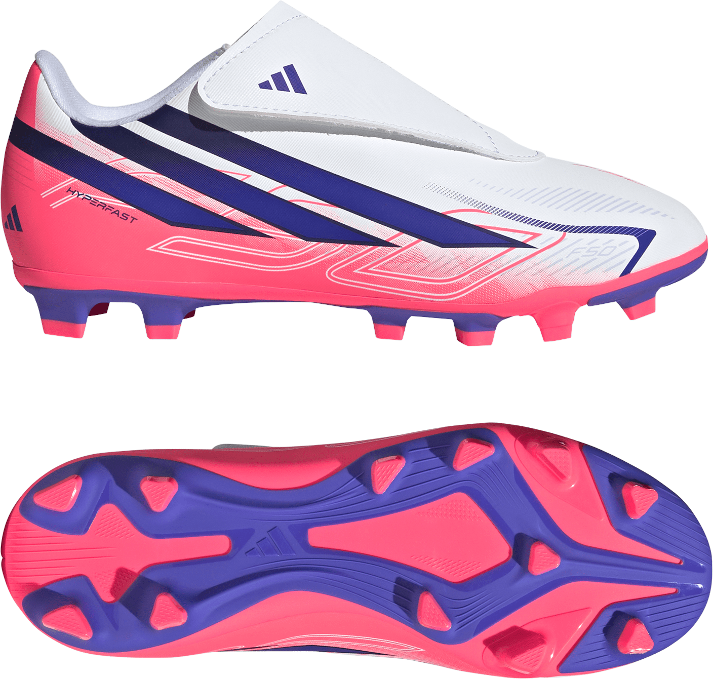 ADIDAS, F50 HYPERFAST CLUB VEL FG/MG J  JR
