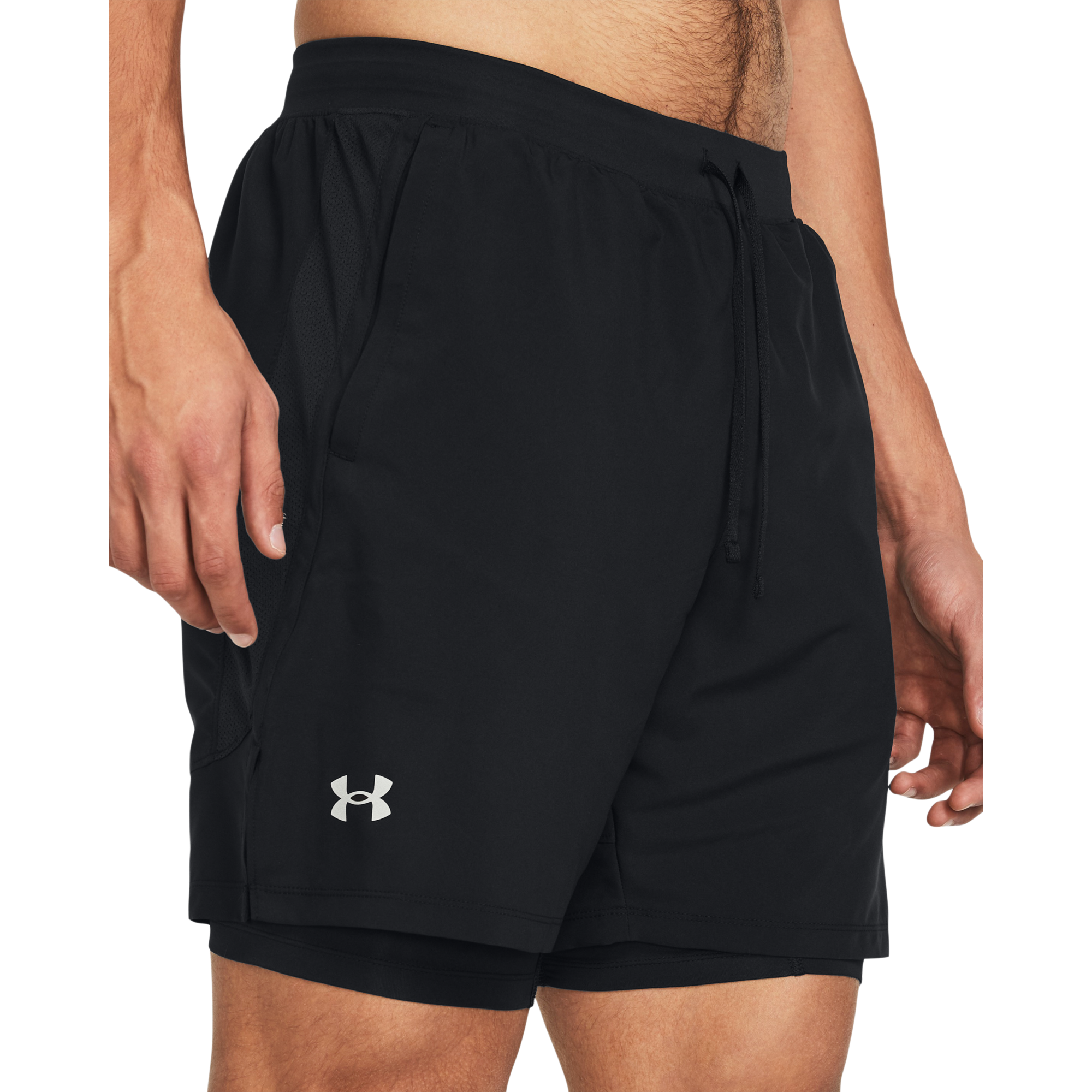 UNDER ARMOUR, M Launch 7" 2-In1 Shorts