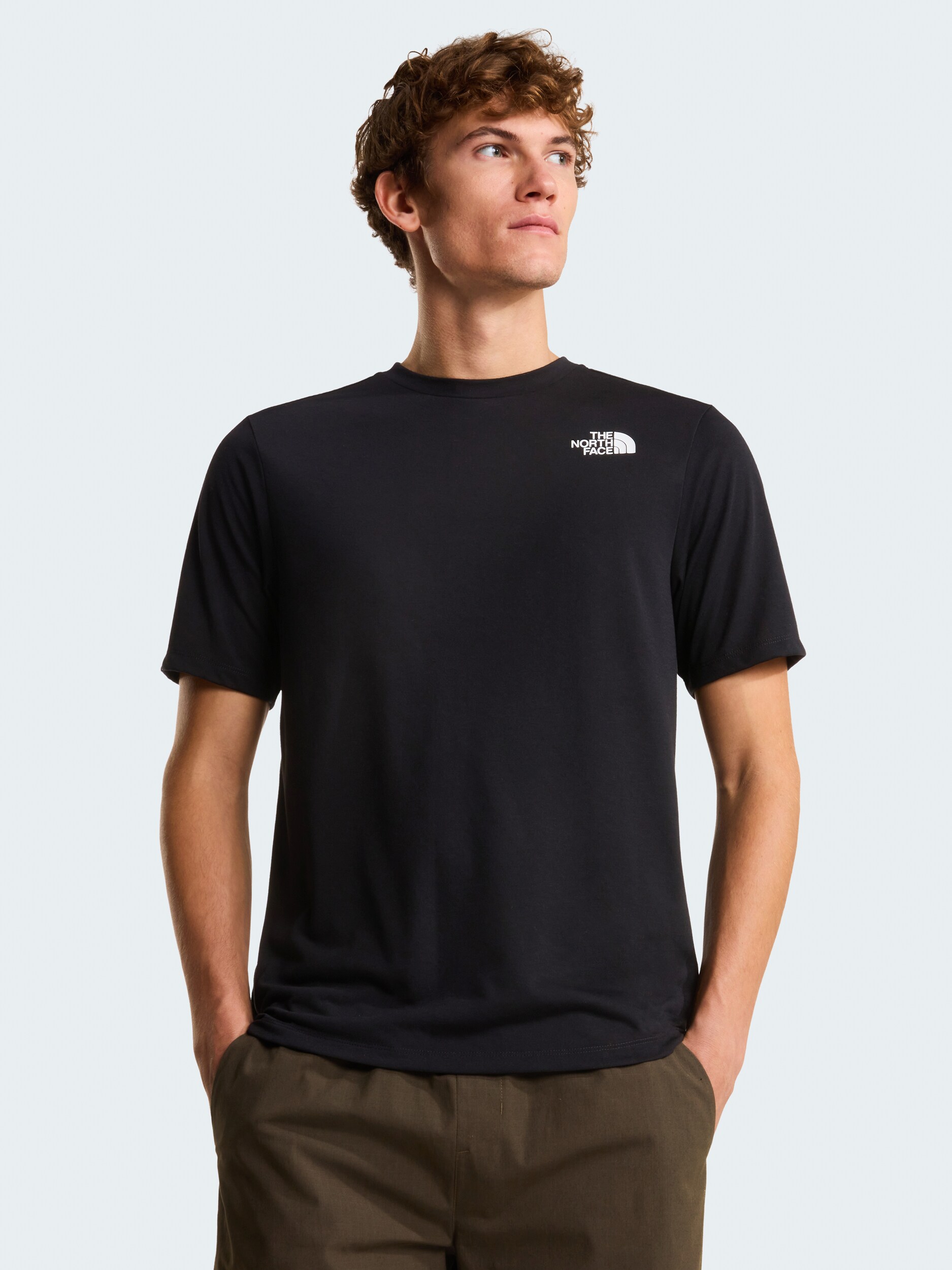 THE NORTH FACE, M BITMAP LOGO SHORT SLEEVES TEE-GRAPHIC