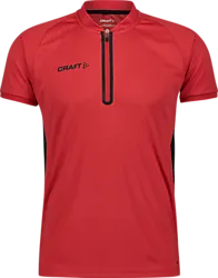 Pro Ctrl Impact Polo - Bright Red/Black Standard Small1x1