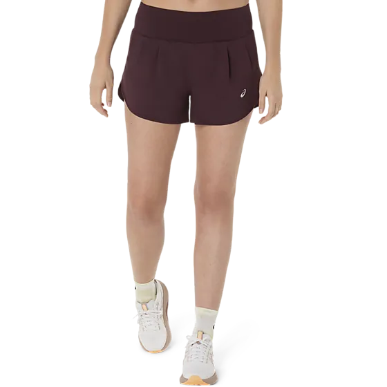 392960104101 ASICS W Road 3.5 Short 392960104101 ASICS W Road 3.5 Short Model01 Detail