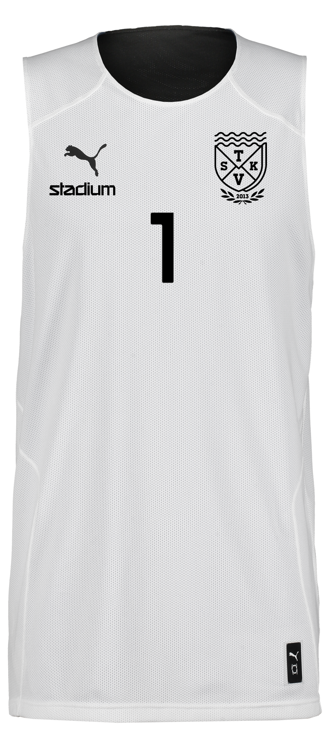 PUMA, Hoops Team Reverse Practice Jersey