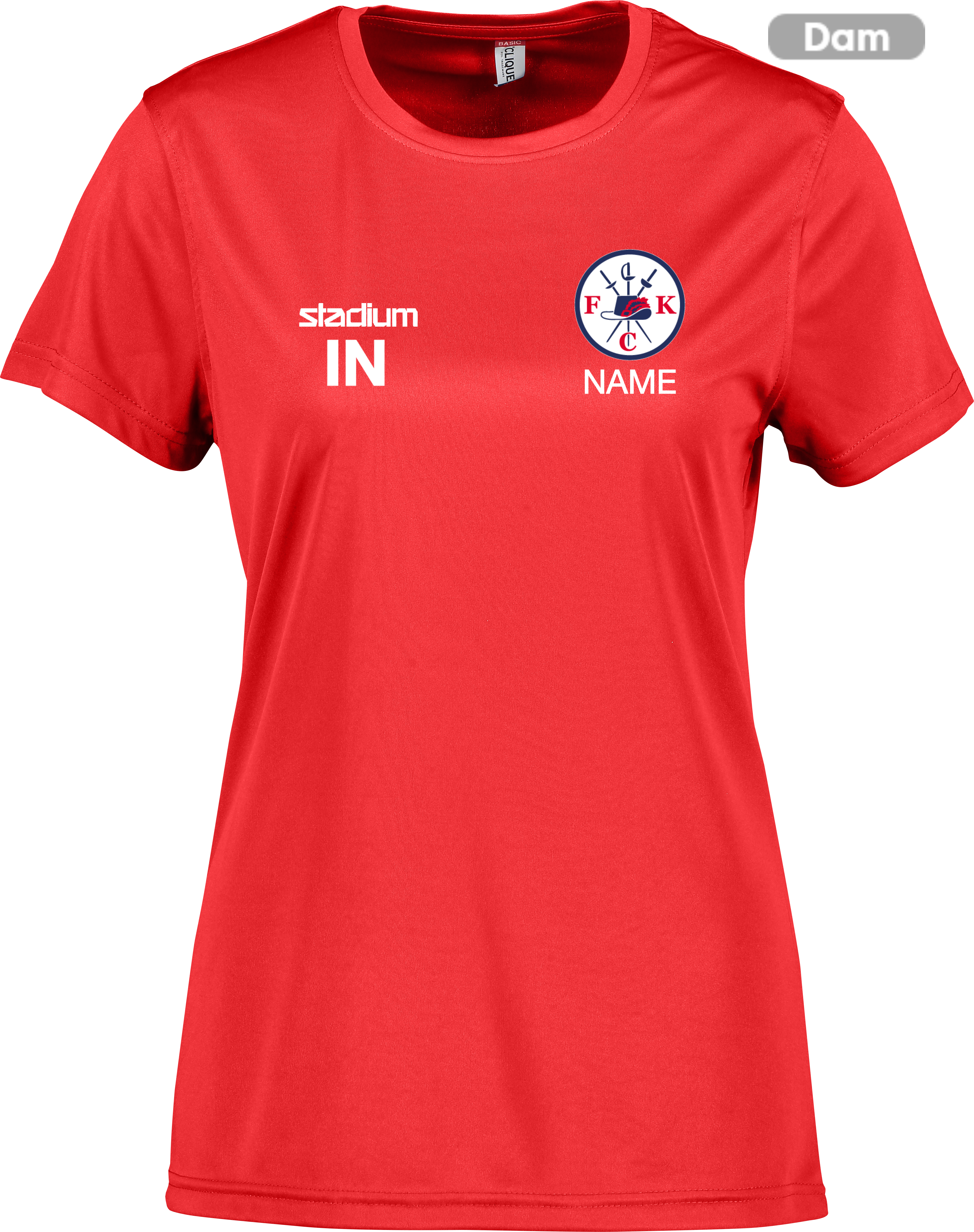 
CLIQUE, 
Active Tee W, 
Detail 1
