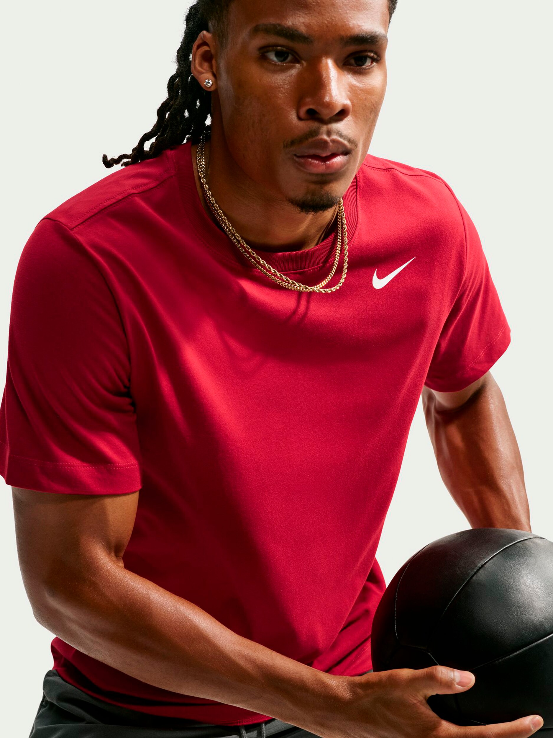 NIKE, M Nk Dry Tee Dfc Crew Solid