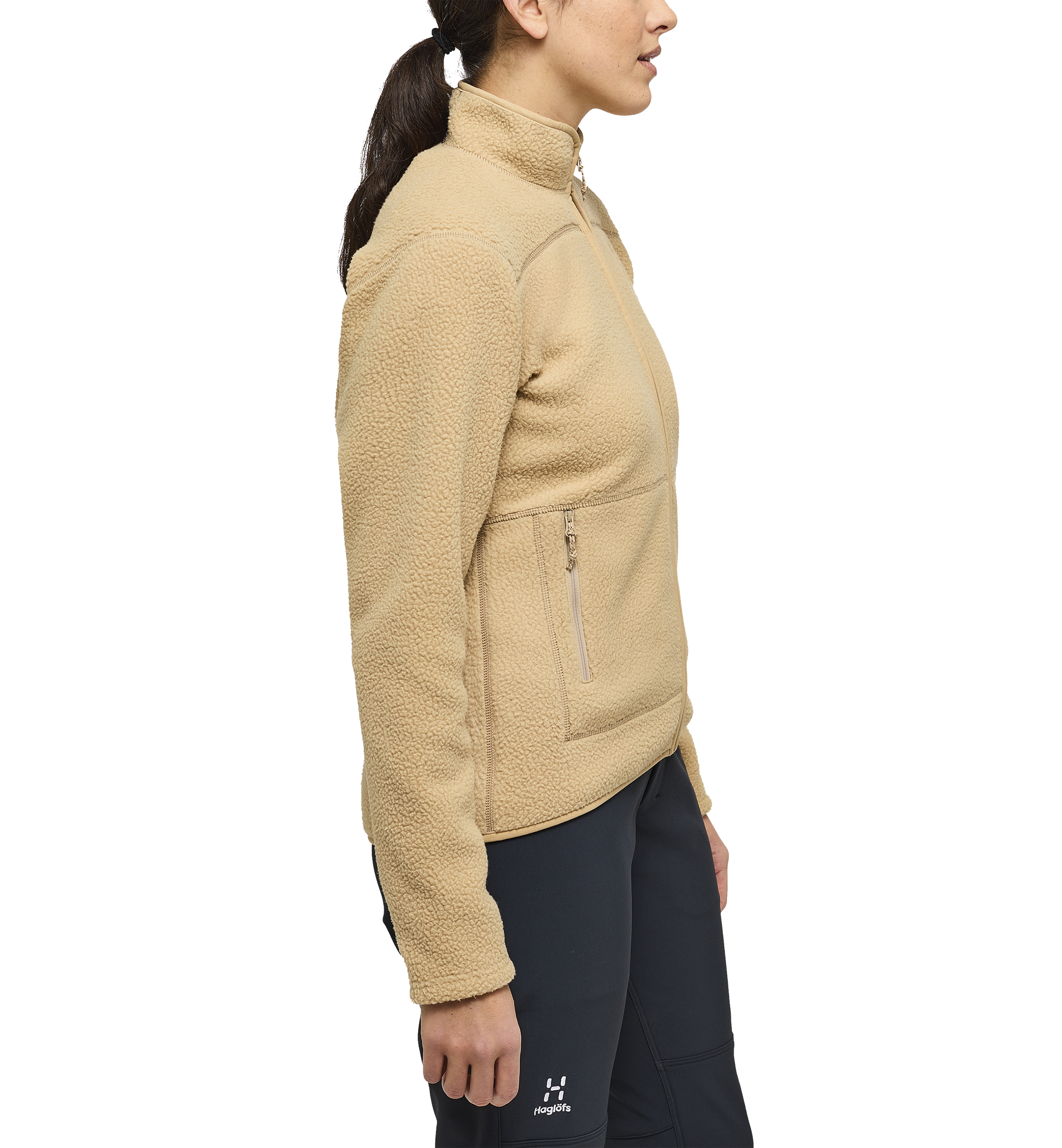 HAGL&Ouml;FS, MOSSA PILE JACKET WOMEN