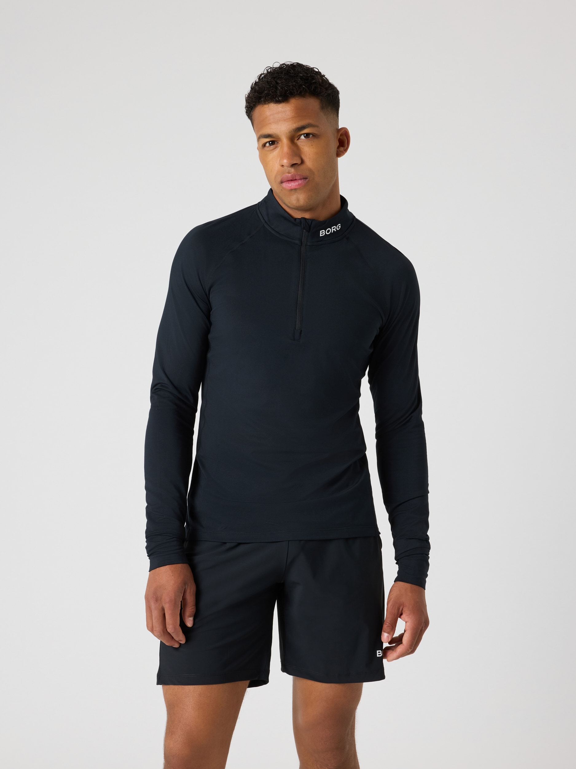 
BJ&Ouml;RN BORG, 
BORG GOLF MIDLAYER HALF ZIP, 
Detail 1
