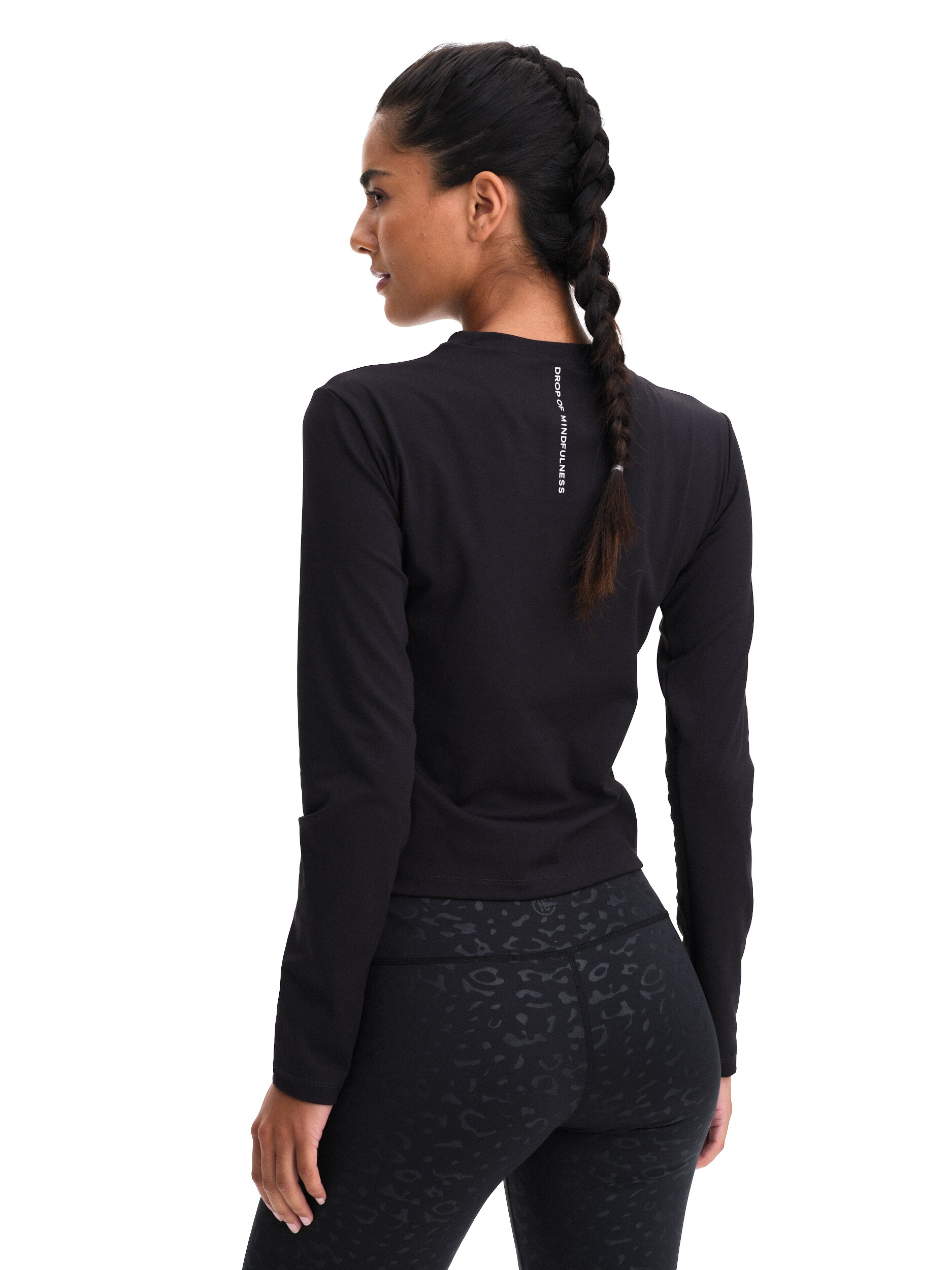 DROP OF MINDFULNESS, BARE EASE LONG SLEEVE TOP
