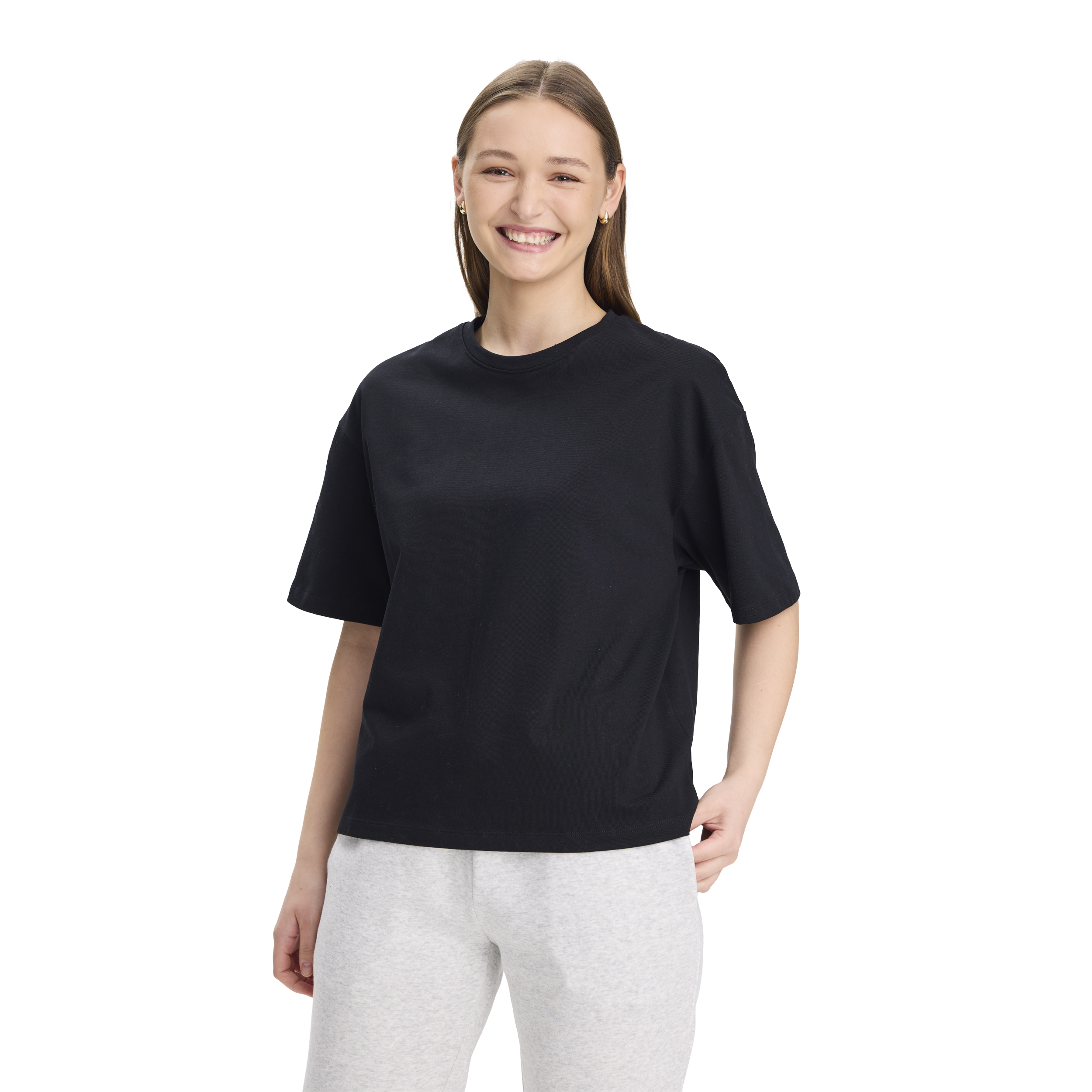 
TAKEOFF, 
Boxy Tee W, 
Detail 1
