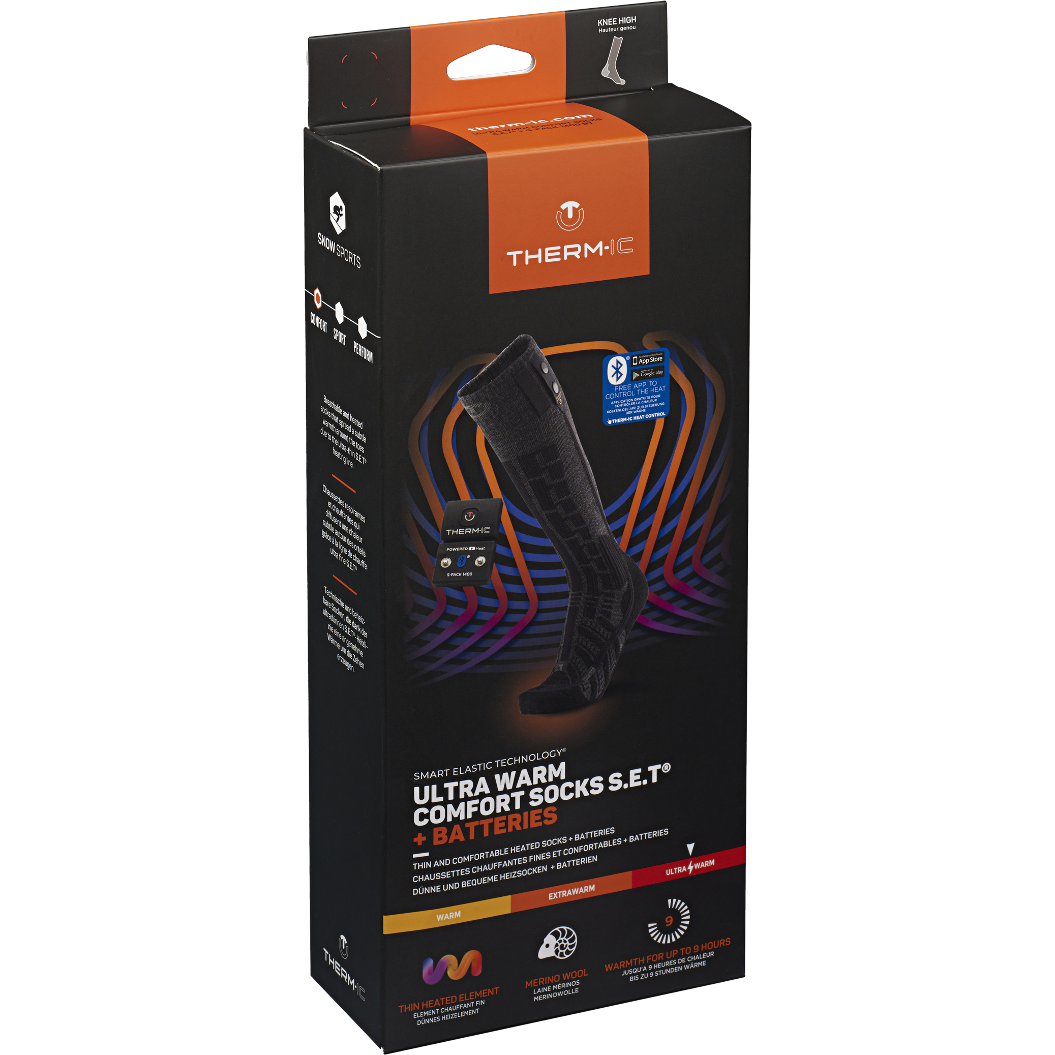 THERMIC, S.e.t&reg; Comfort Sock Set + 1400b