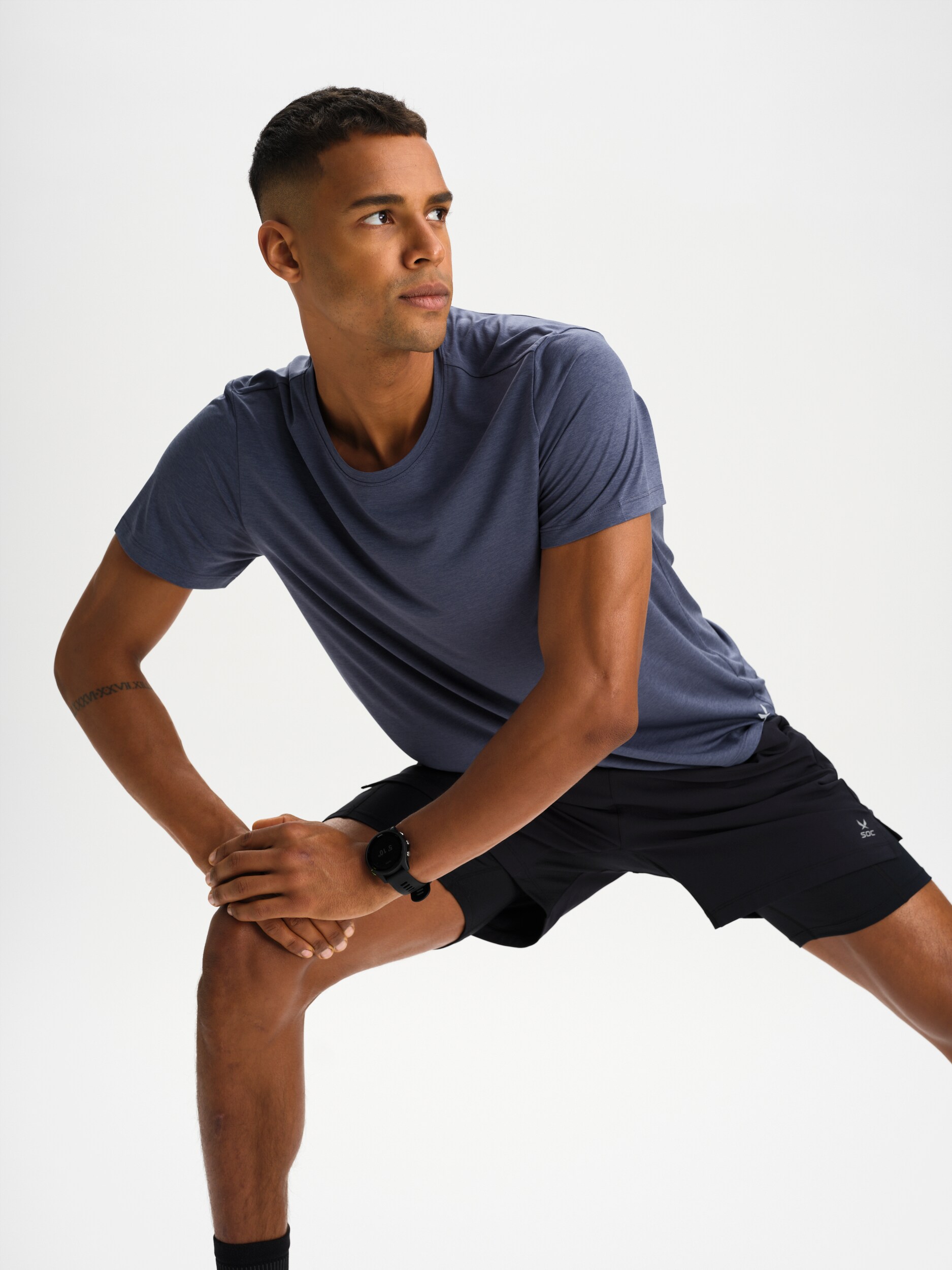 
SOC, 
M Run Tee, 
Detail 1
