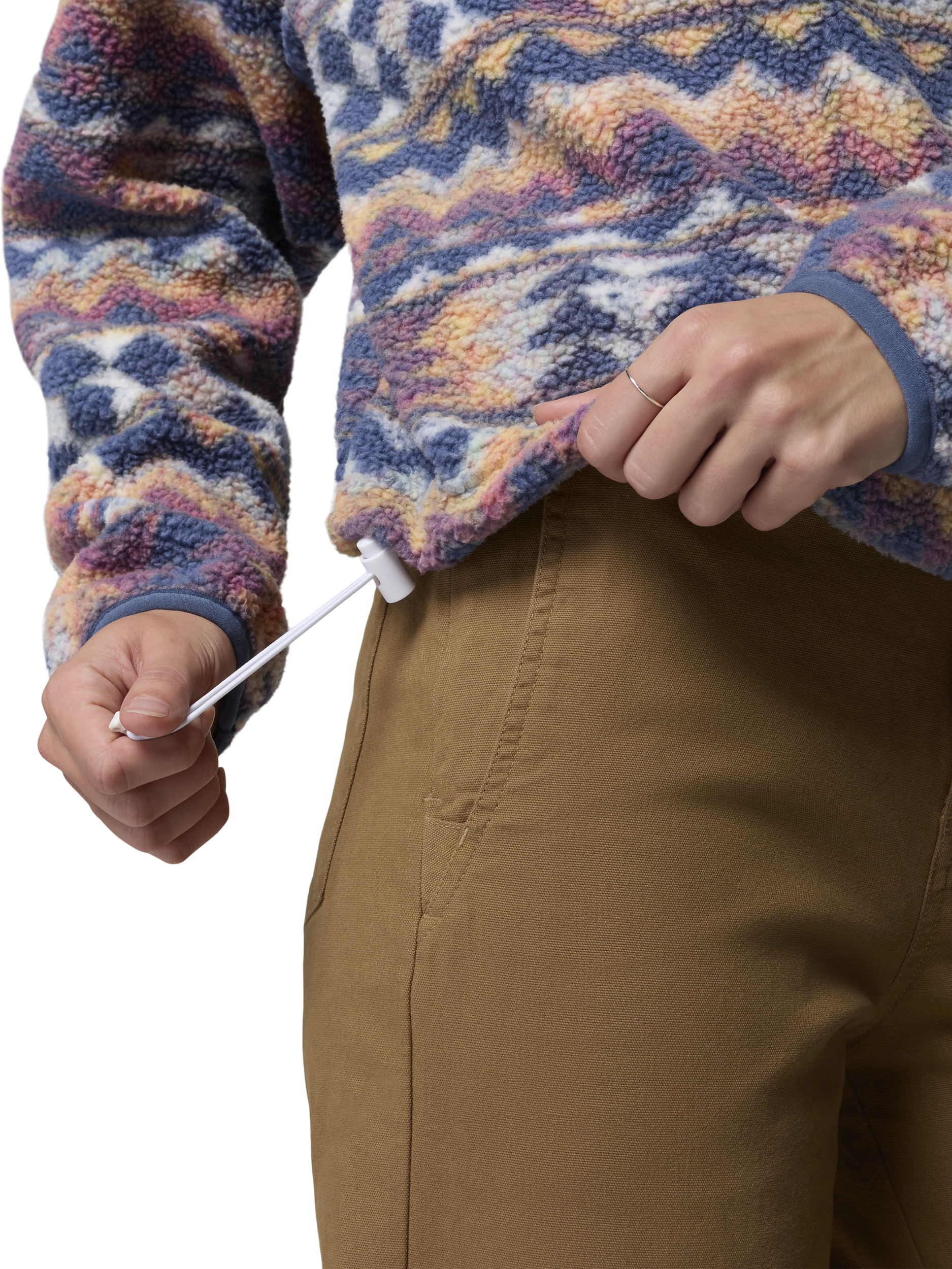 COLUMBIA, W Helvetia&trade; Ii Printed Cropped Half Snap