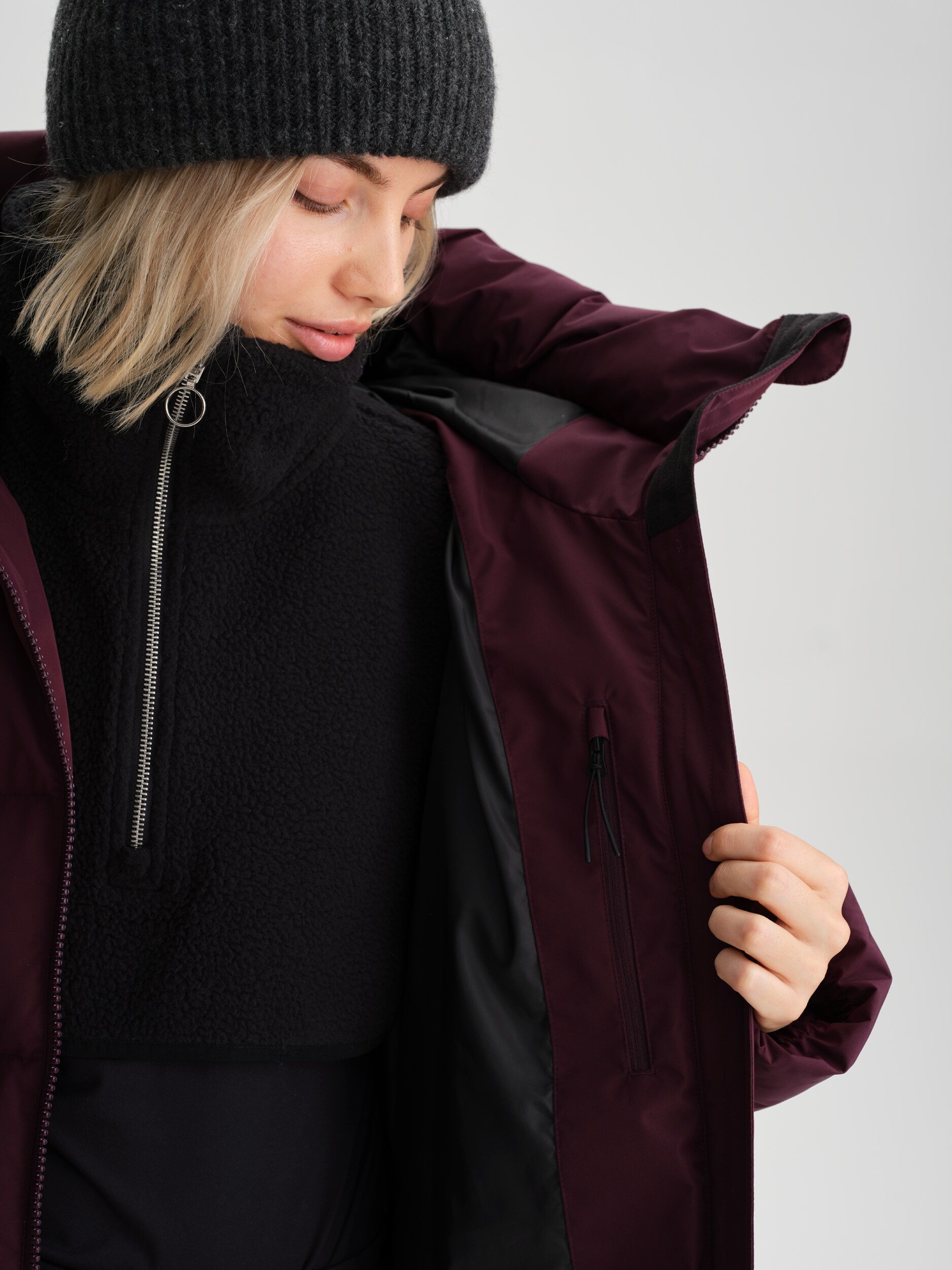 EVEREST, Juneau Coat, Pitk&auml; Talvitakki, Naisten