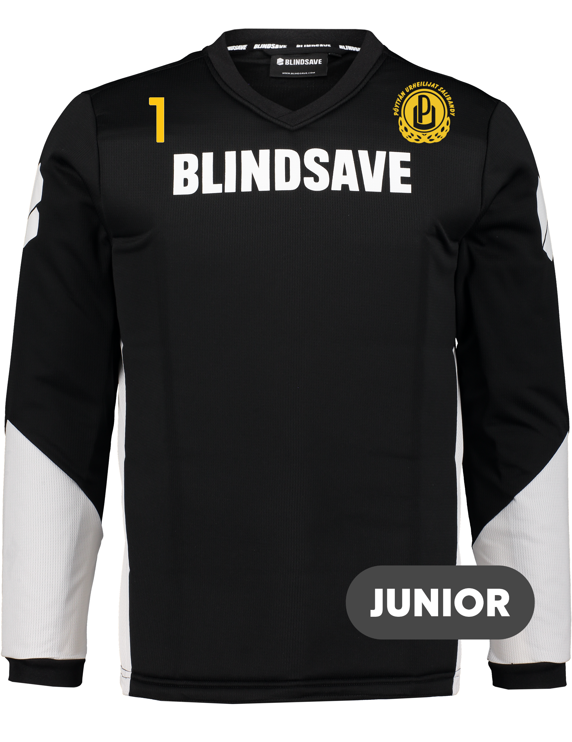 
BLINDSAVE, 
Lite Goalie Jersey Jr, 
Detail 1
