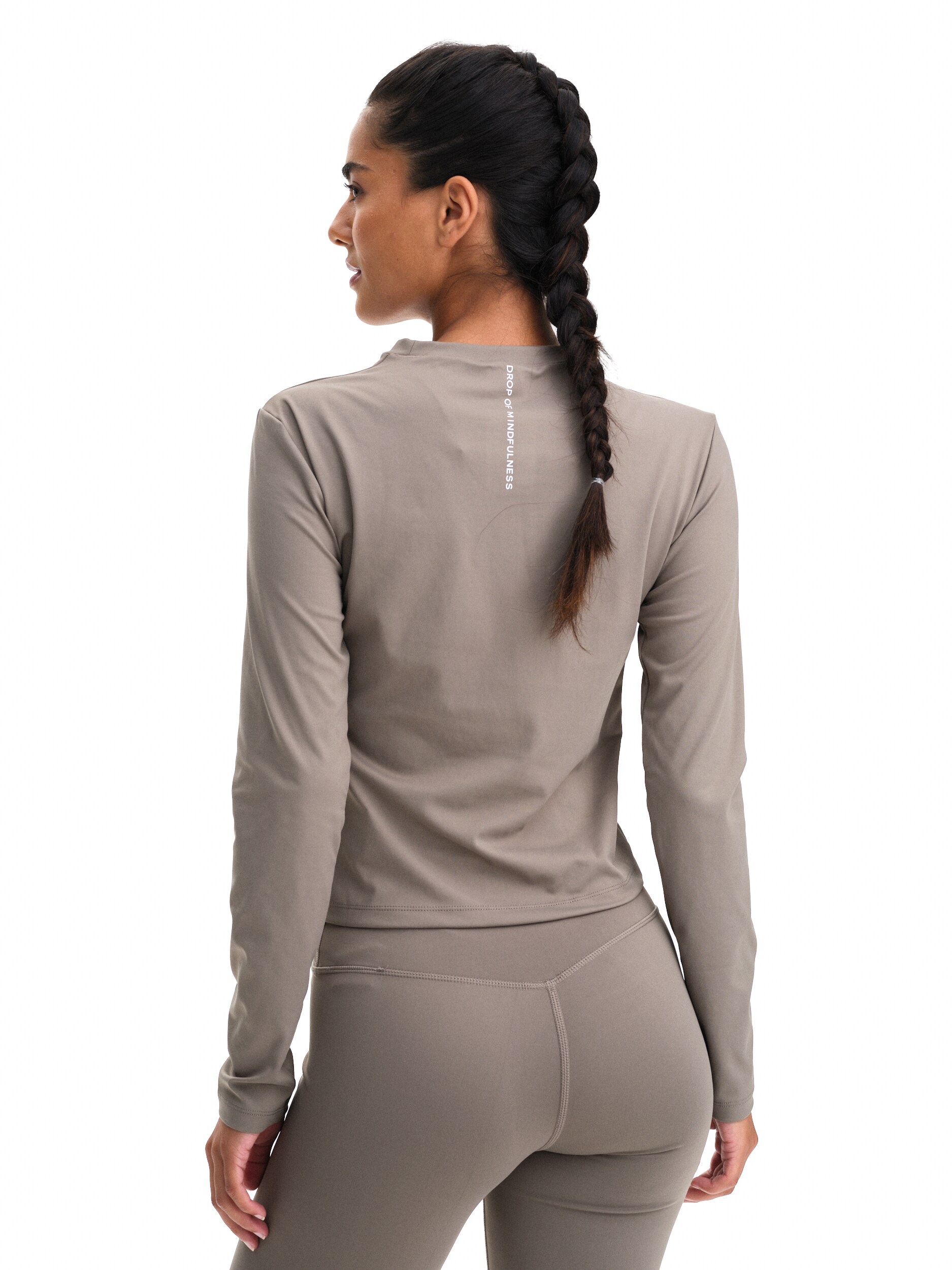 DROP OF MINDFULNESS, BARE EASE LONG SLEEVE TOP