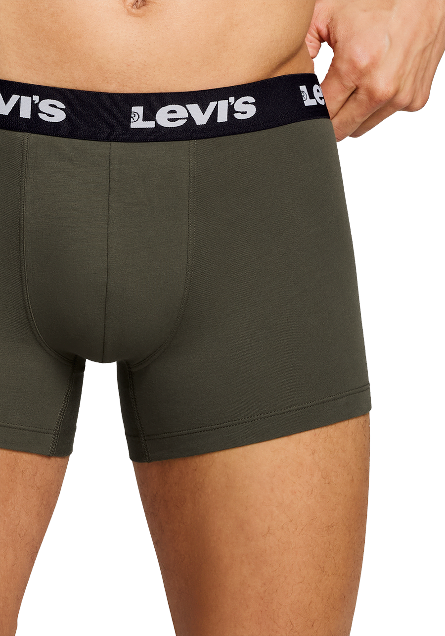 LEVI&acute;S, M REPEAT LOGO BOXER BRIEF 2P