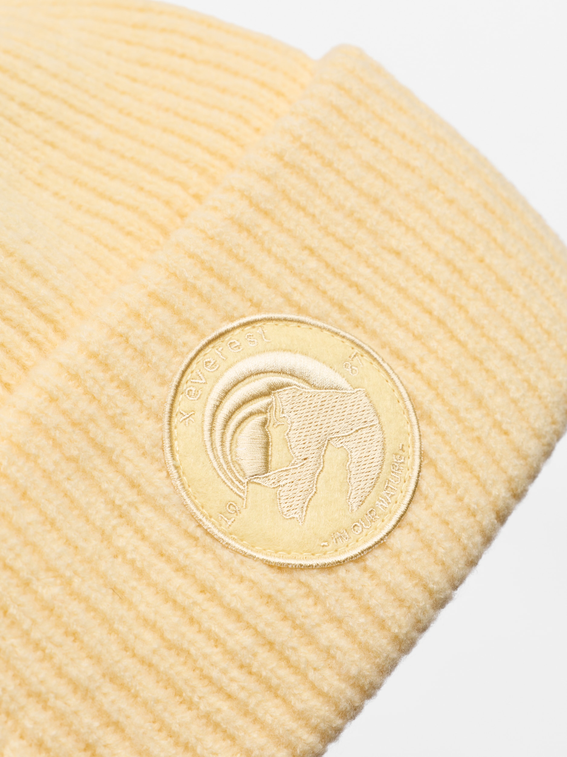 EVEREST, Heavy Knit Badge Beanie