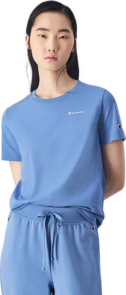 395969101102 CHAMPION W Crewneck T-Shirt 395969101102 CHAMPION W Crewneck T-Shirt Model01 Detail