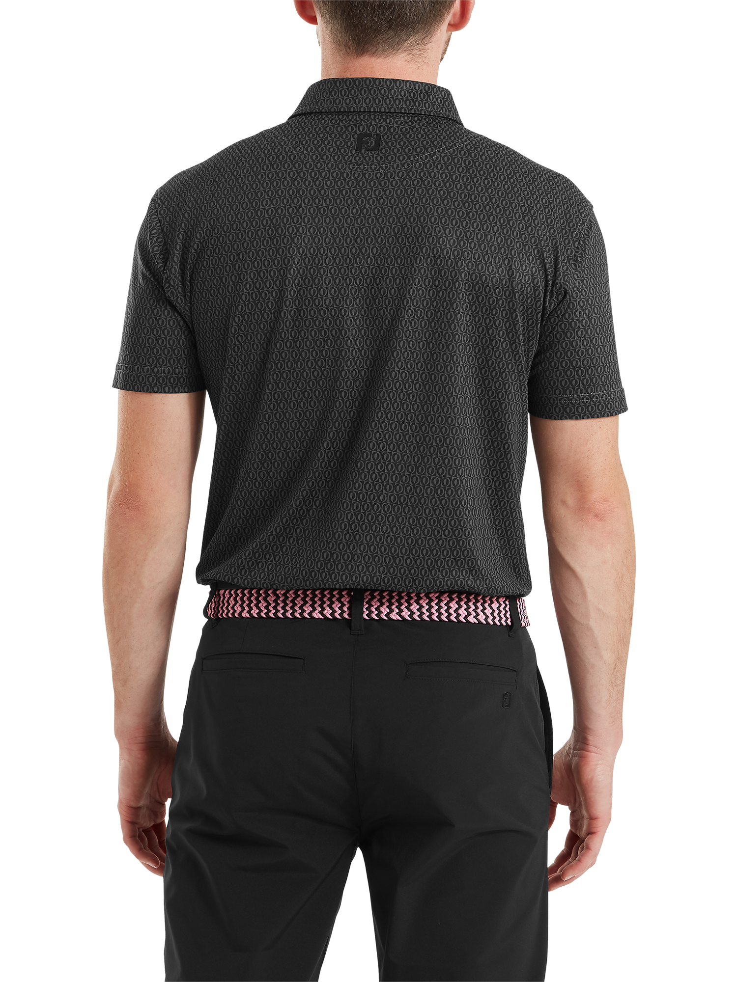 FOOTJOY, MODERNIST GEO PIQUE