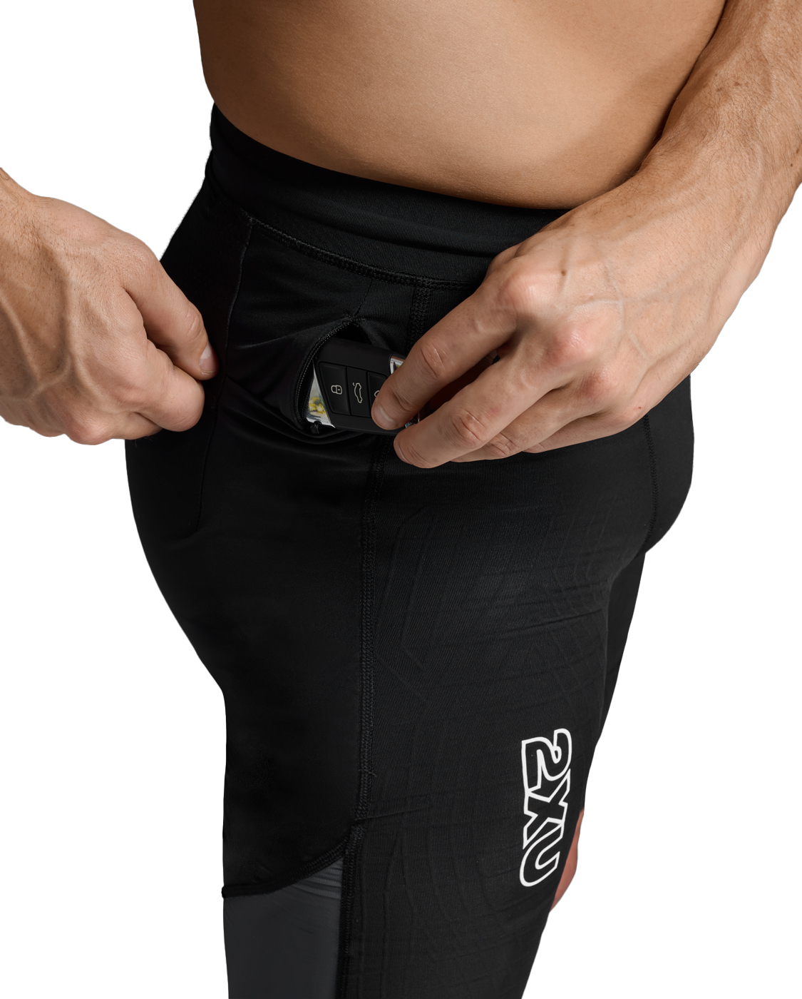 2XU, M Light Speed React Compression Shorts