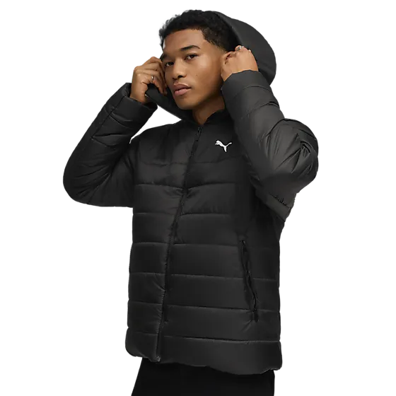 707919101102 PUMA  Ess Hooded Padded Jacket M 707919101102 PUMA Ess Hooded Padded Jacket M  Model01 Detail