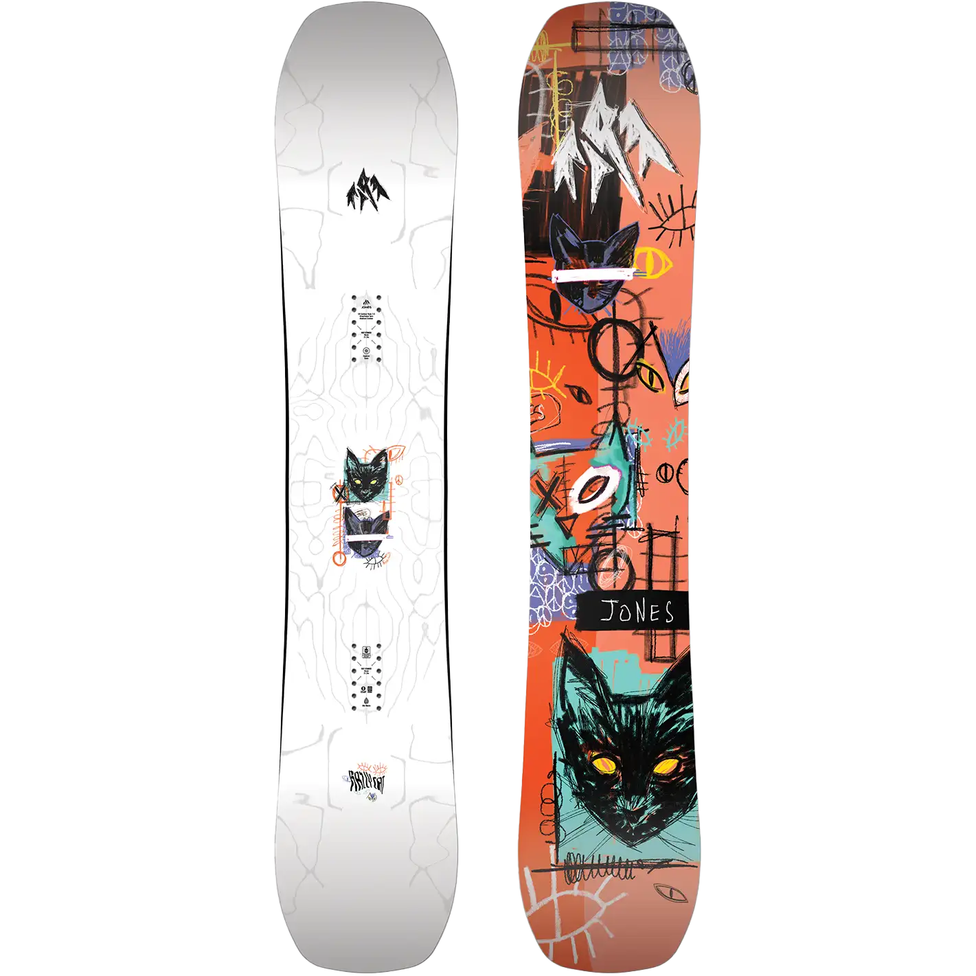 JONES SNOWBOARD, Rally Cat